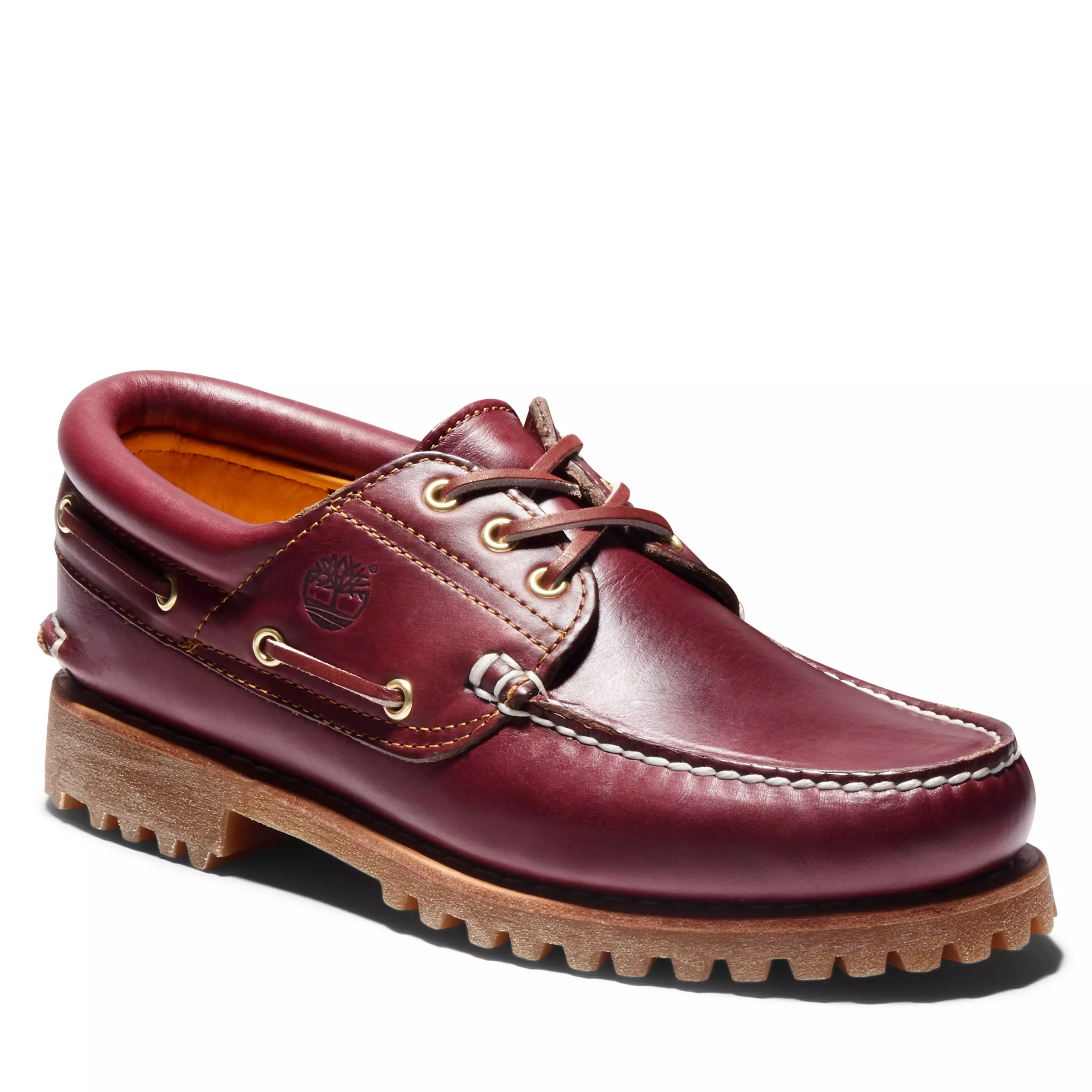 Timberland Authentic 3 Eyed Lug "Burgundy" Men's Shoe - BURGUNDY