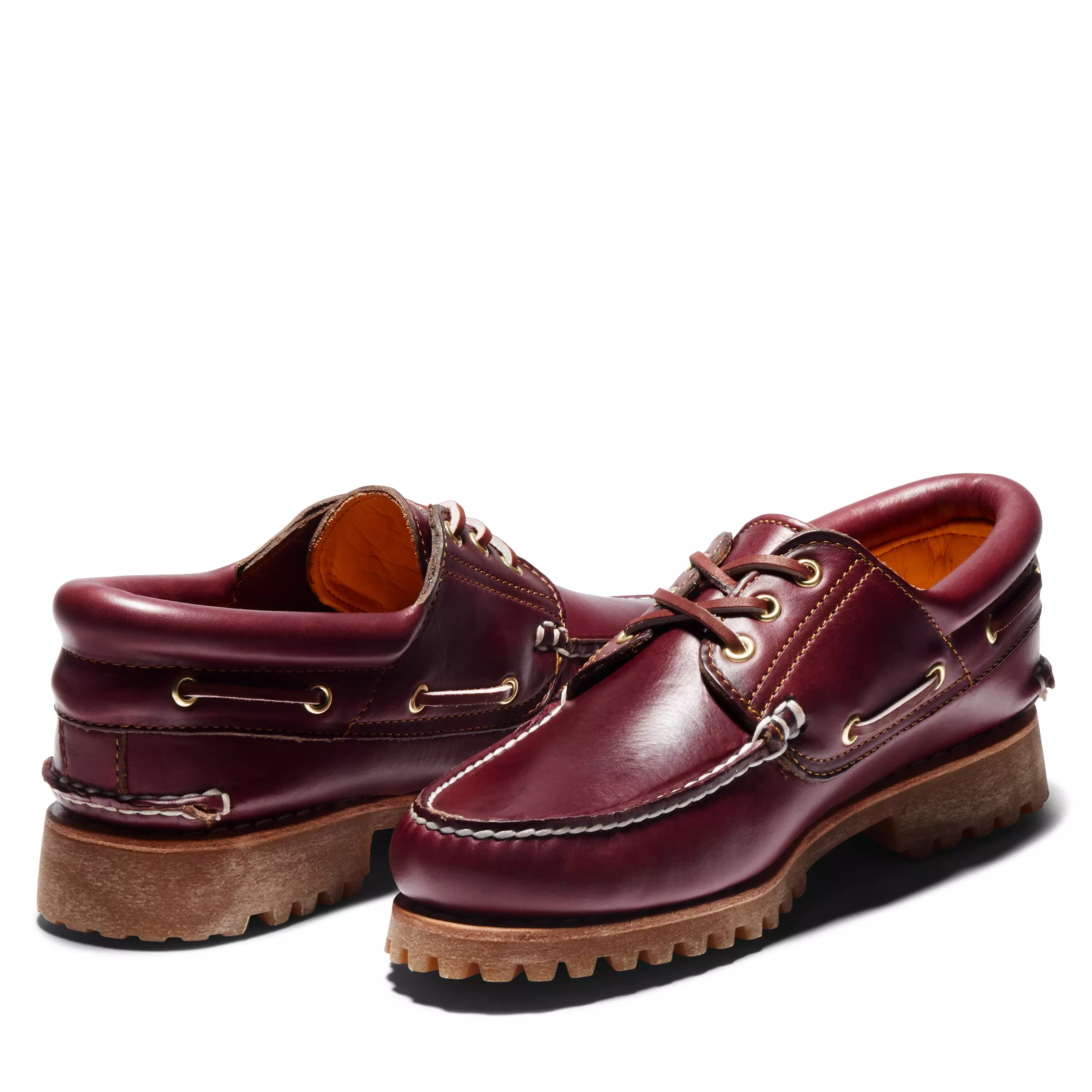 Timberland Authentic 3 Eyed Lug "Burgundy" Men's Shoe - BURGUNDY