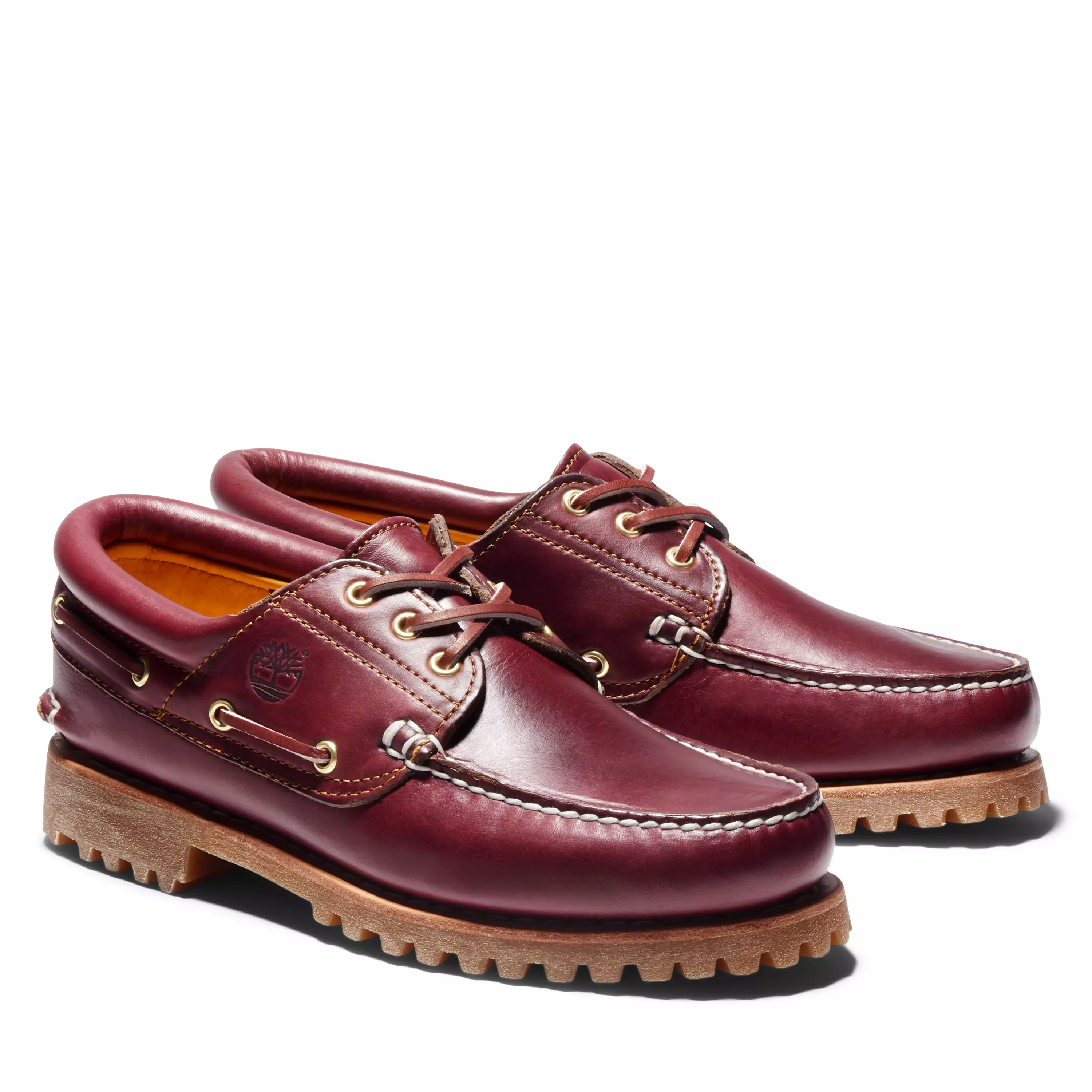 Timberland Authentic 3 Eyed Lug "Burgundy" Men's Shoe - BURGUNDY