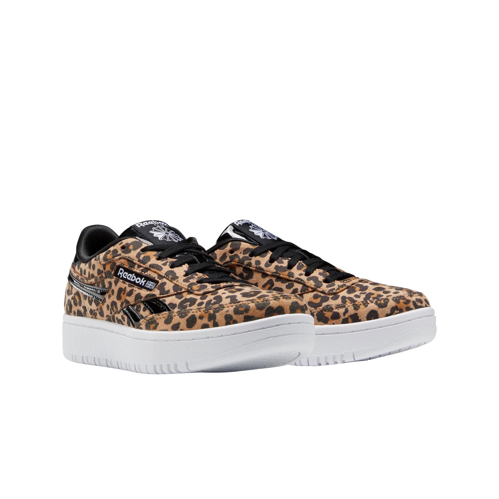 Reebok club discount c 85 leopard