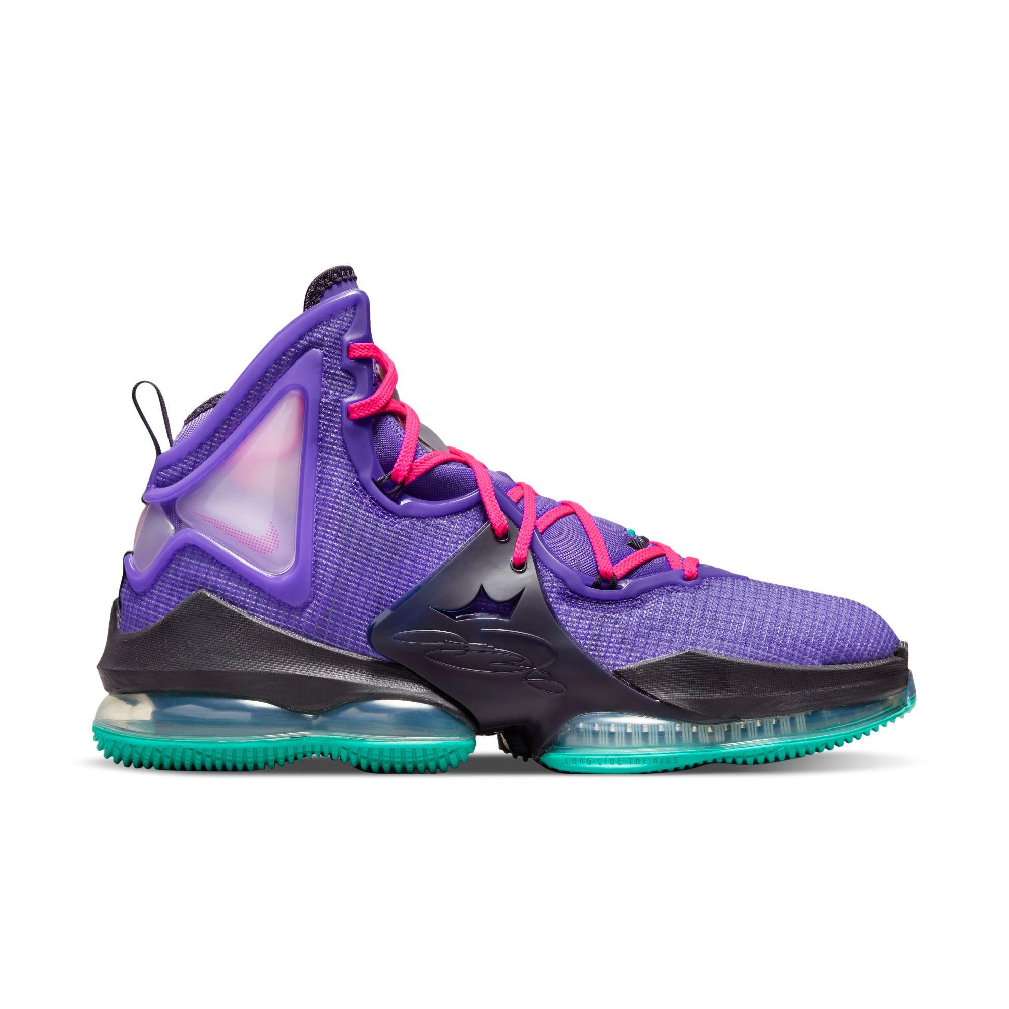 Nike LeBron 19 Wild Berry/Hyper Pink/Cave Purple Men's Basketball Shoe -  Hibbett | City Gear