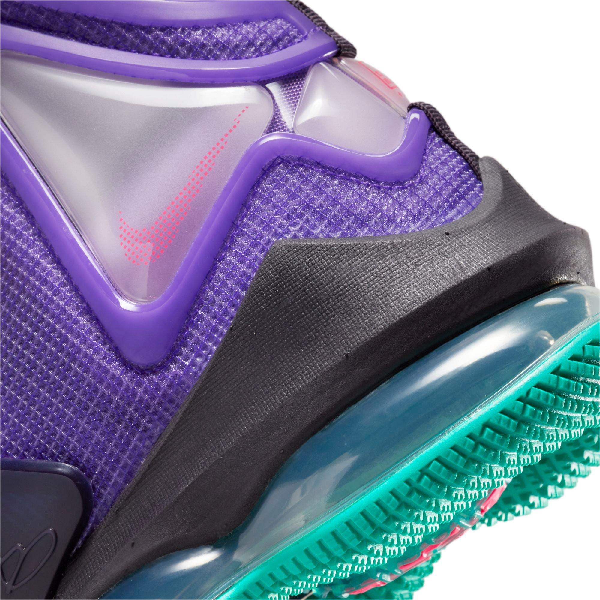 Nike Men's LeBron 19 in Purple | Size 10 | Cz0203-500