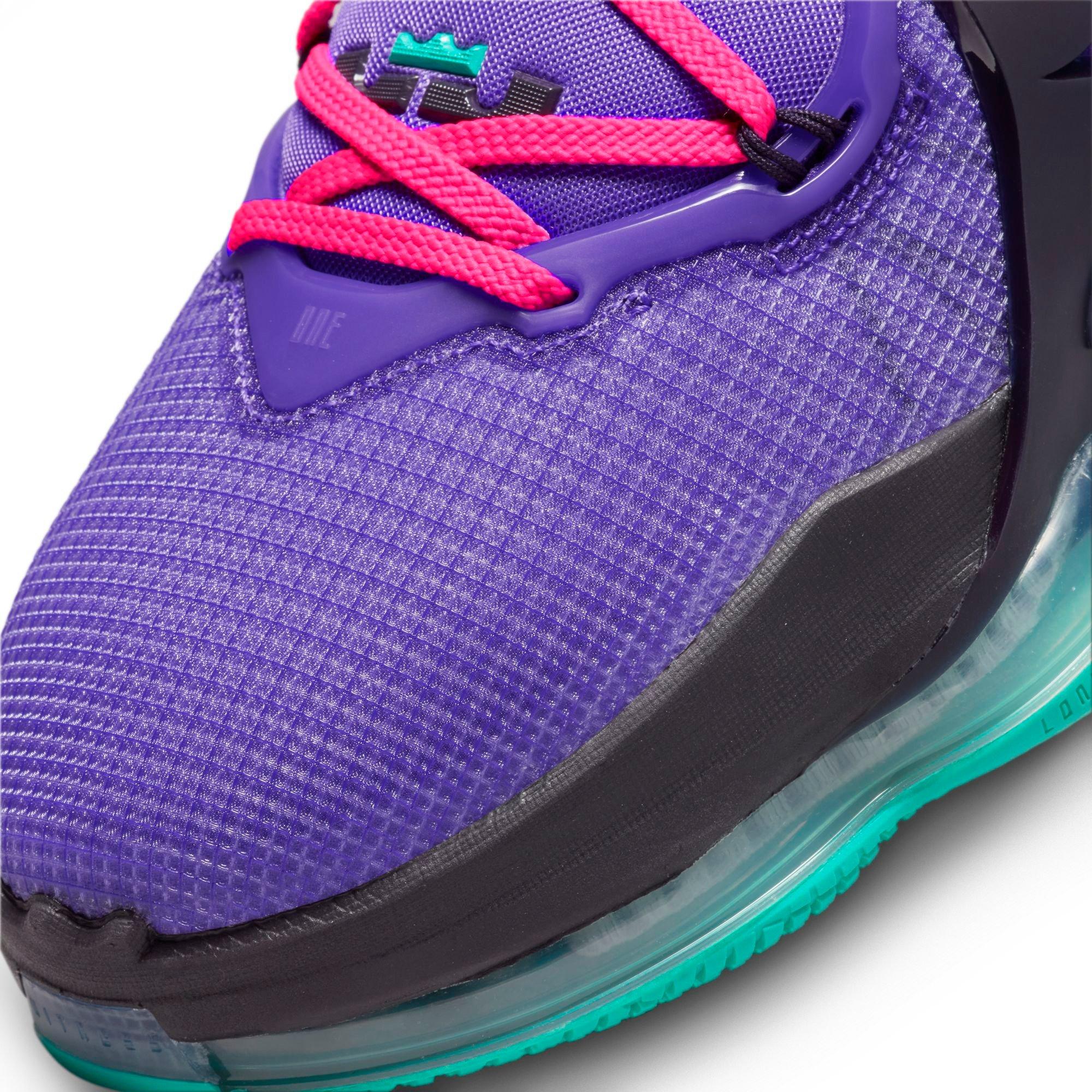 Nike LeBron James XIX 19 Men's Basketball Shoes Red Pink Purple Size 10  CZ0203