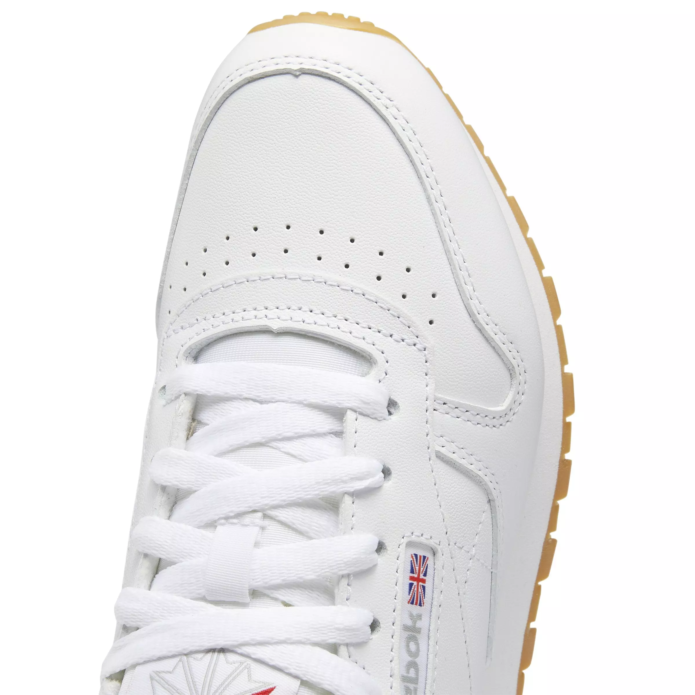 Reebok Classic Leather "White/Grey/Gum" Women's Shoe - WHITE