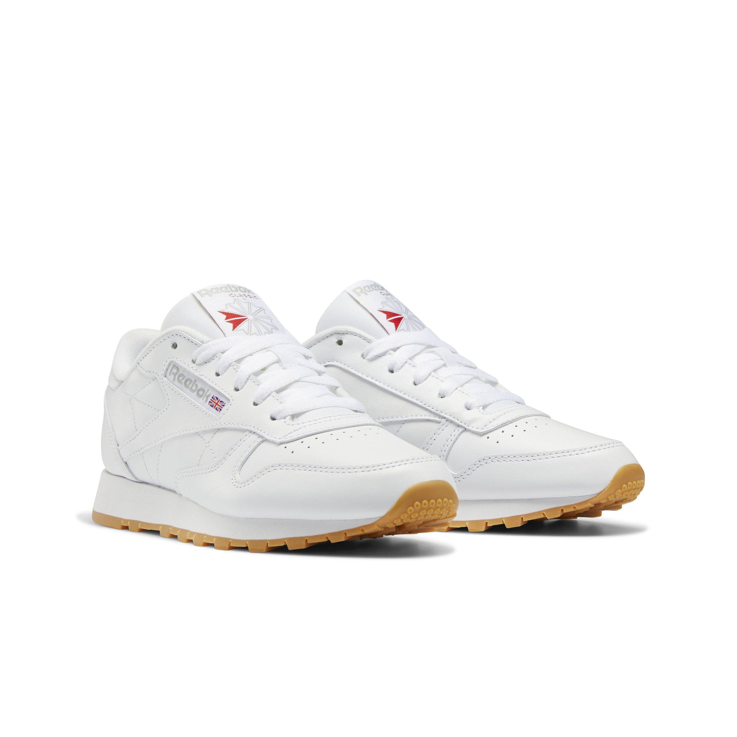 reebok classic white and grey