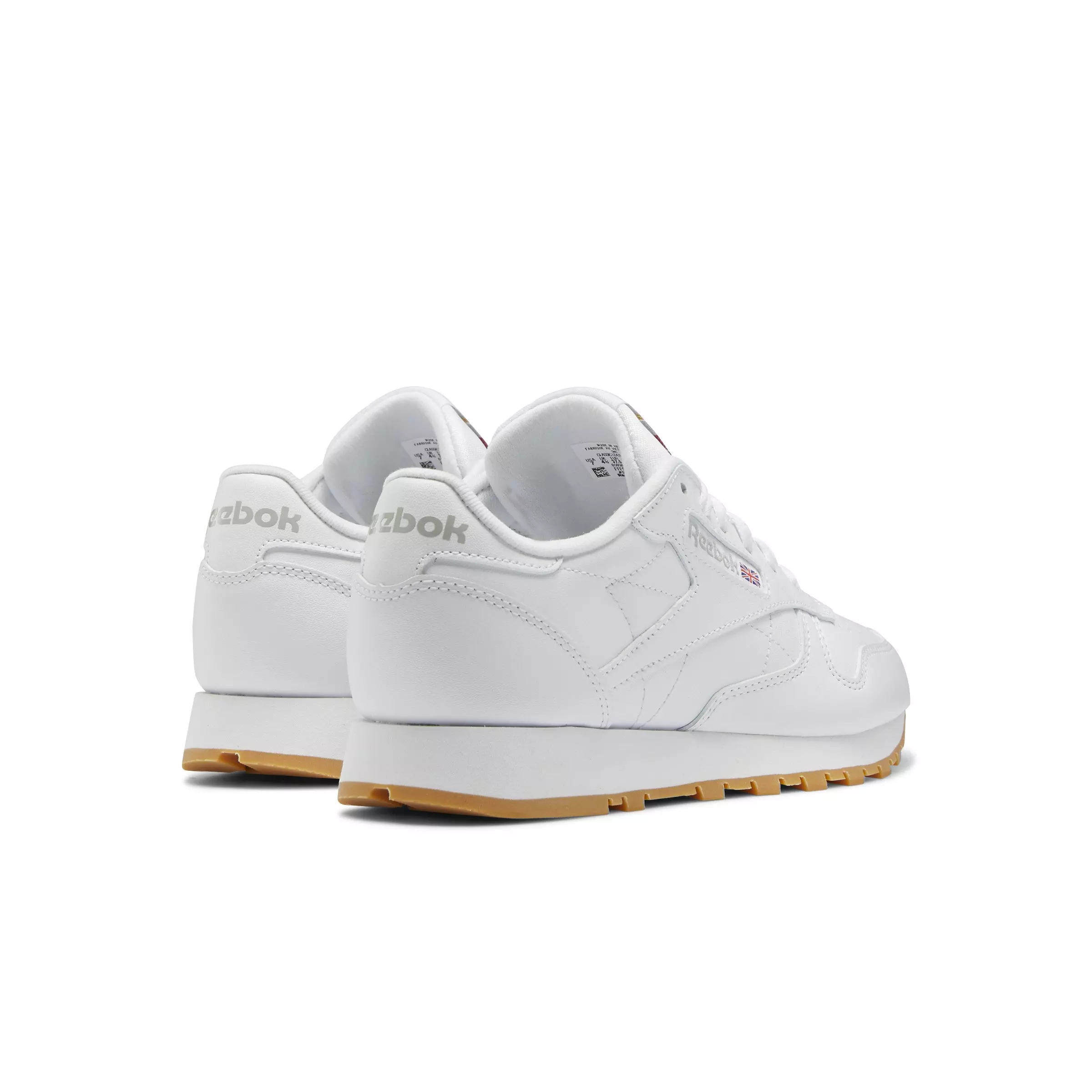 Reebok Classic Leather "White/Grey/Gum" Women's Shoe - WHITE