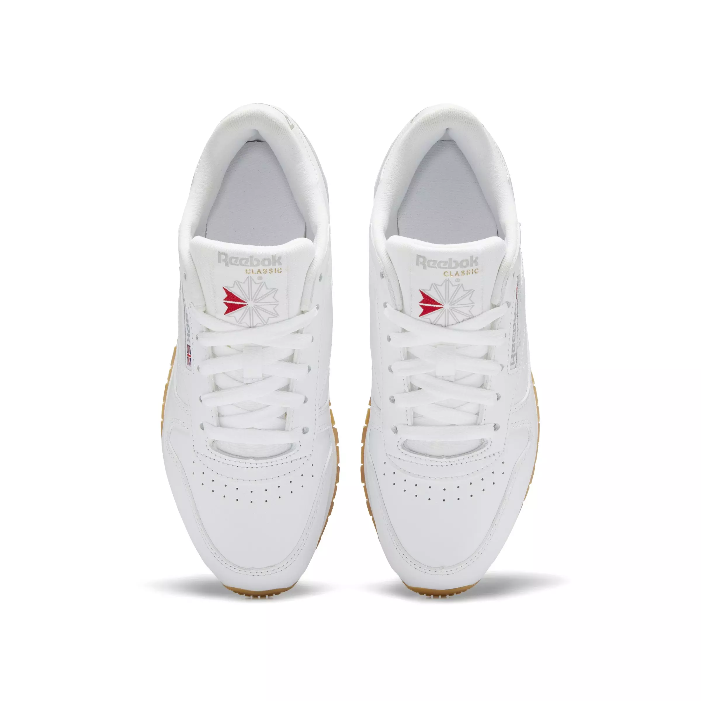Reebok Classic Leather "White/Grey/Gum" Women's Shoe - WHITE