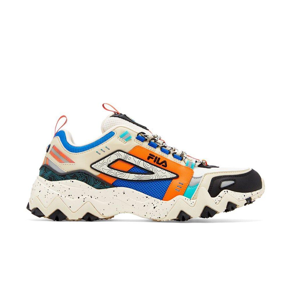 FILA Oakmont Tr Sand/Blue/Orange Men's Shoe - Hibbett