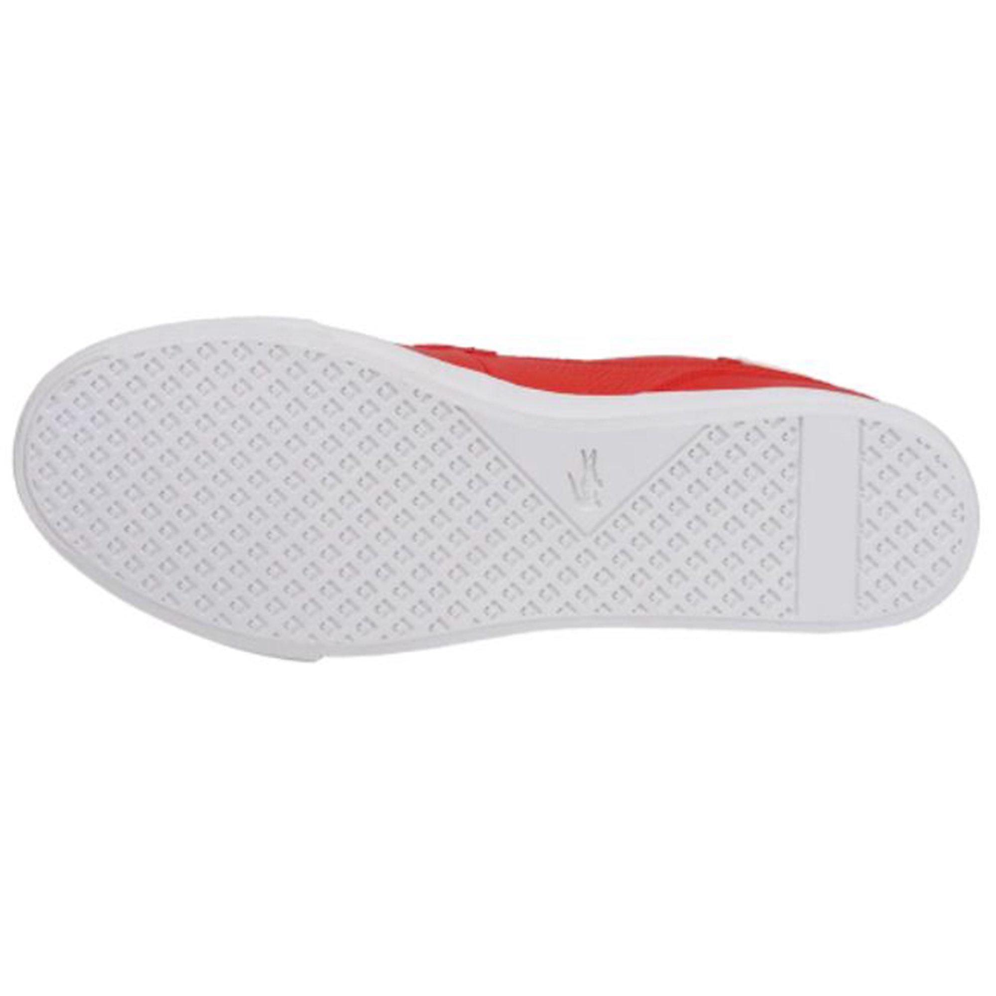 Lacoste Game Advance 0721 White/Navy/Red Men's Shoe - Hibbett