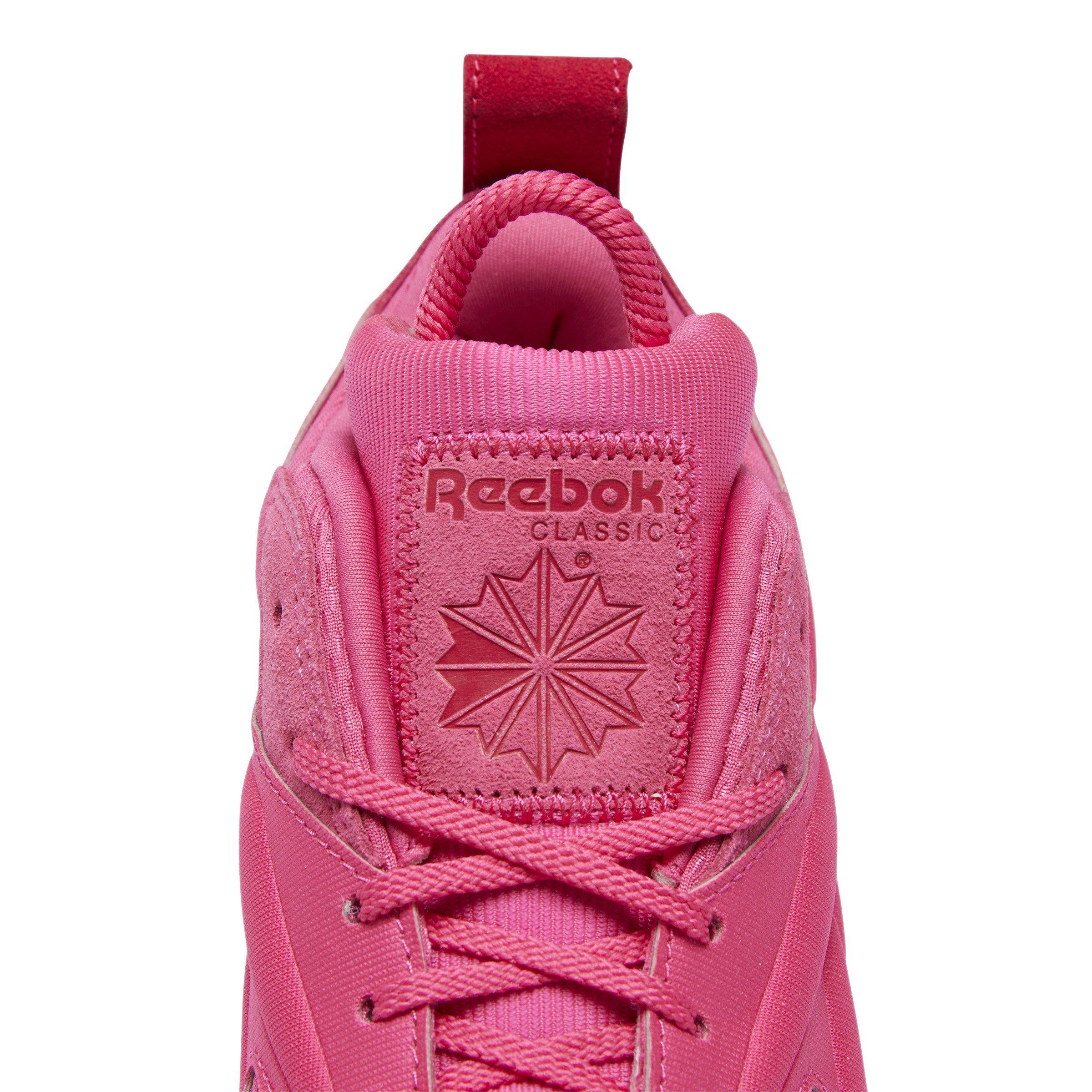 Reebok x Cardi B Classic Leather V2 Pink Fusion Women's Shoe - Hibbett