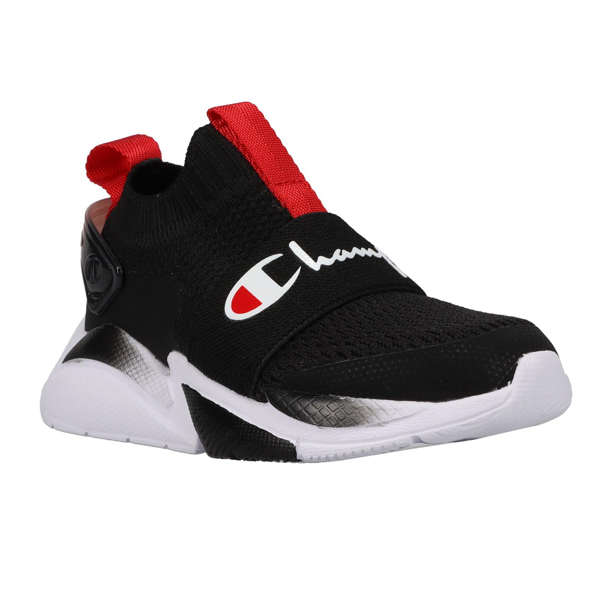 Champion XG Tech Pro "Black/Red/White" Toddler Boys' Shoe - BLACK/RED/WHITE Thumbnail View 3