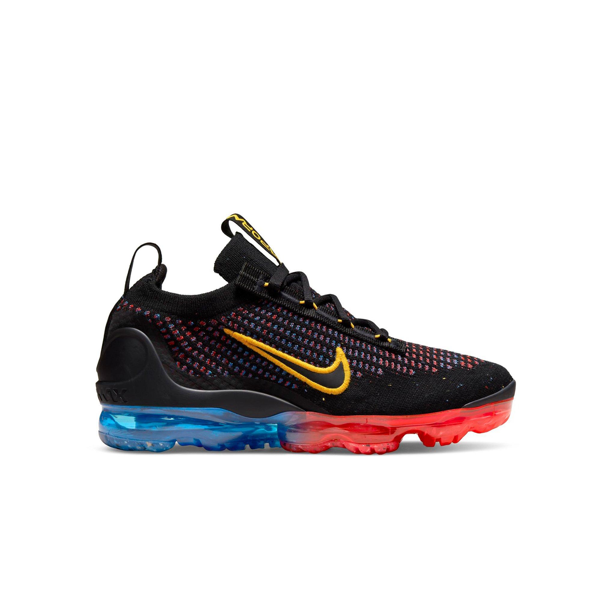 Big kids' 'air vapormax flyknit 3 running shoes black and gold sale