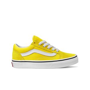 Yellow Checkered Vans  Yellow slip on vans, Vans shoes, Black slip on  sneakers outfit