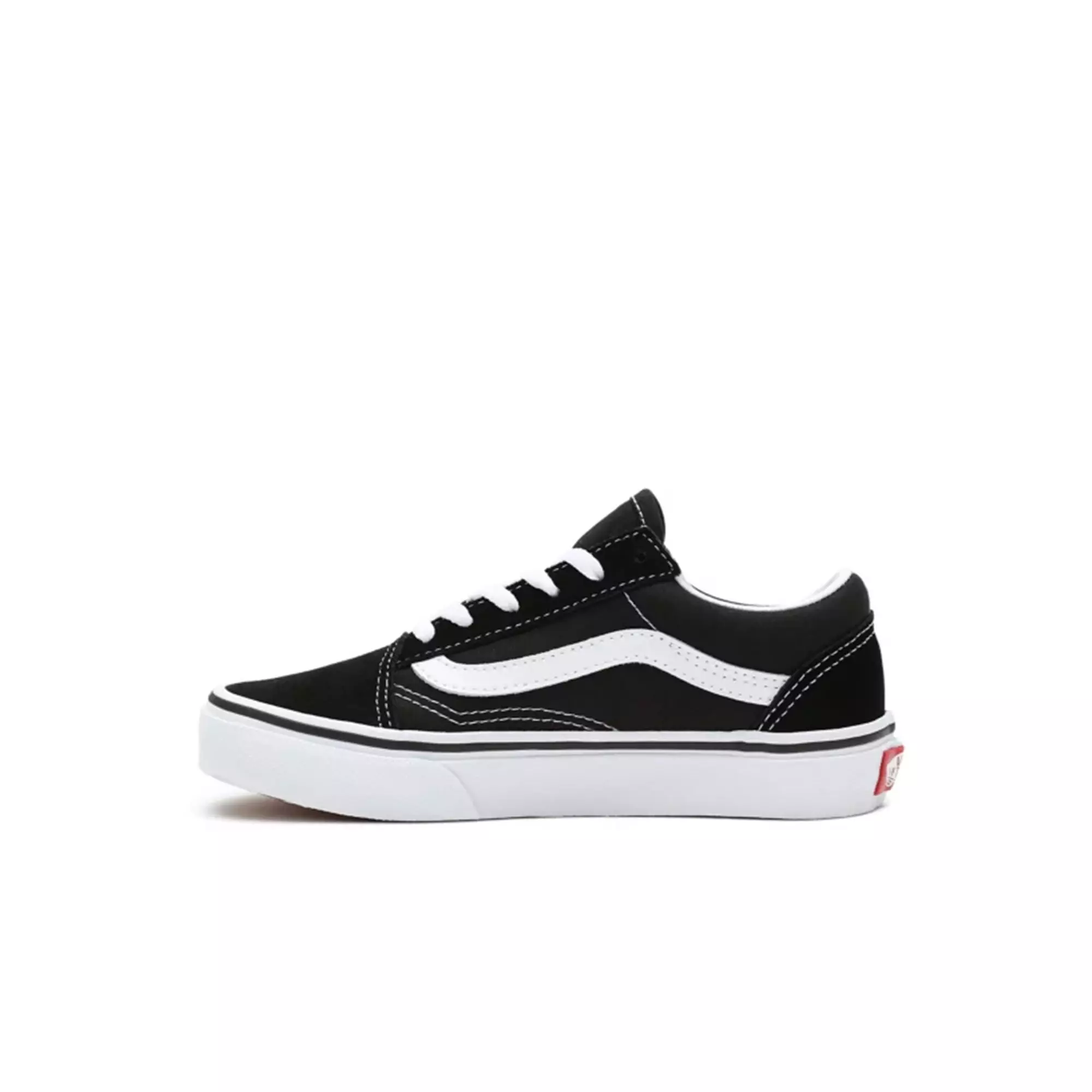 Vans Old Skool "Black/White" Preschool Kids' Shoe - BLACK/WHITE
