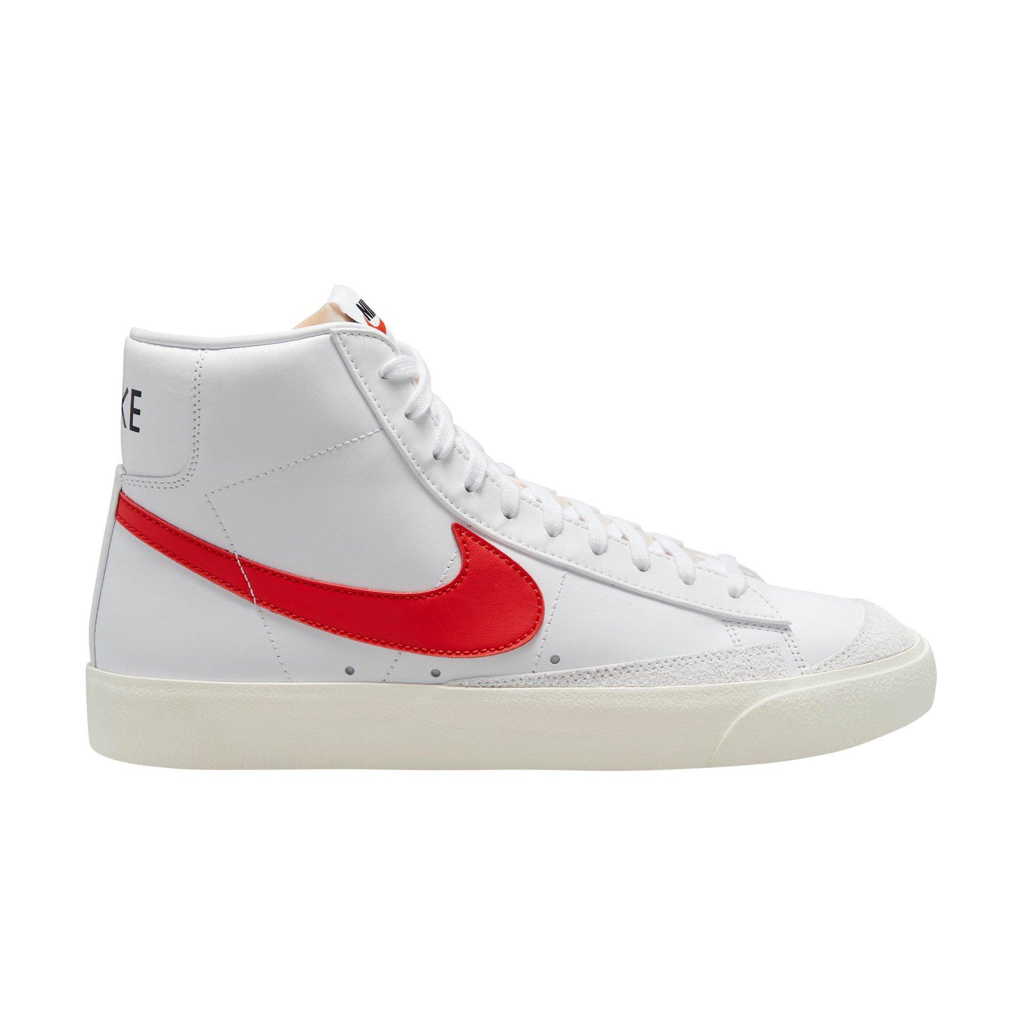 Blazer mid '77 vintage habanero outlet red sail  and  white