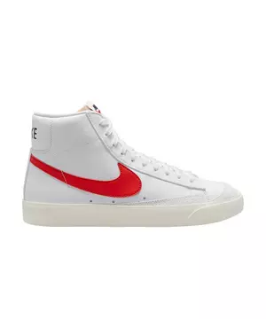 verwijzen Vooroordeel Heup Nike Blazer Mid '77 Vintage "White/Habanero Red/Medium Blue/Sail" Men's Shoe