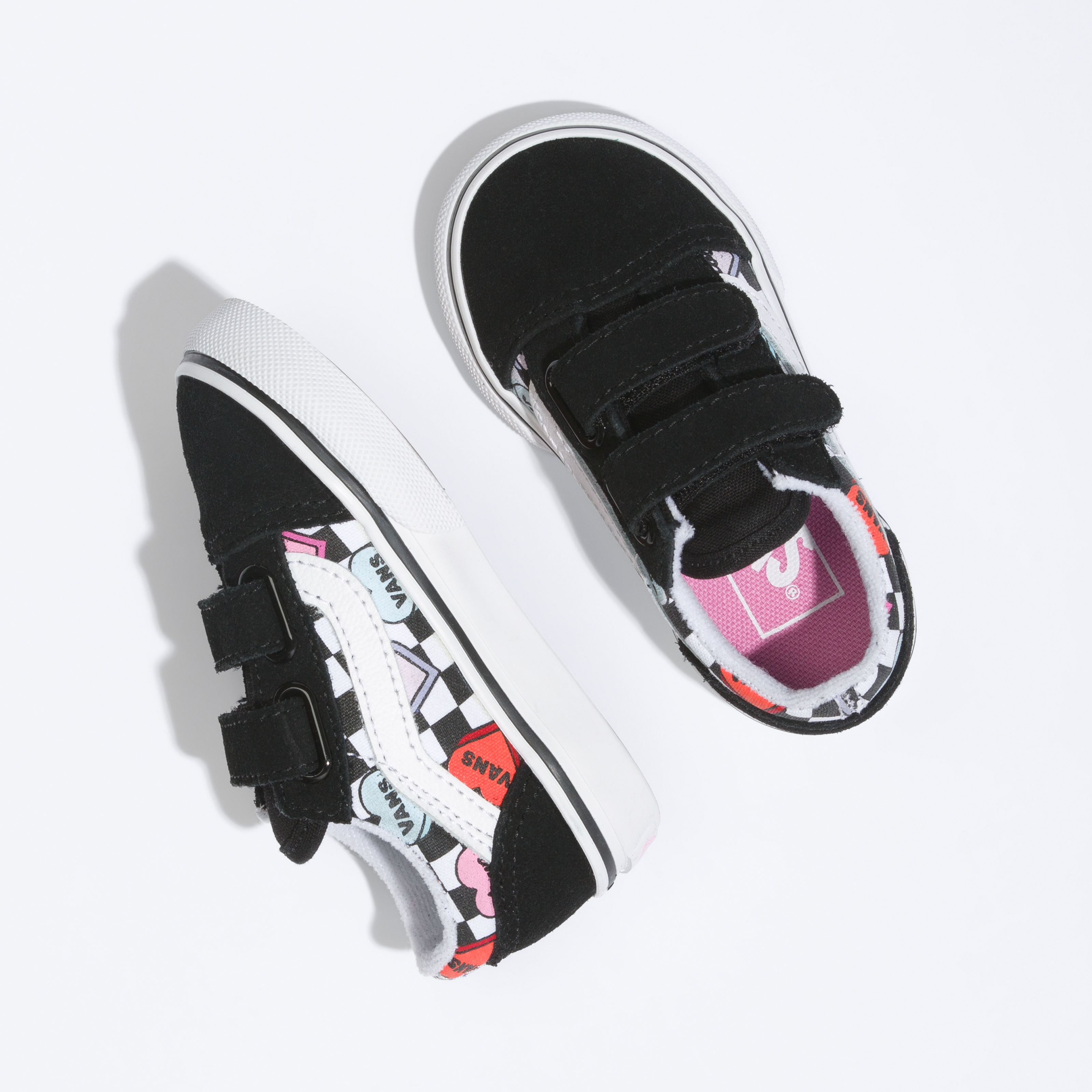 vedhæng Støt delikatesse Vans Old Skool "Candy Hearts" Toddler Girls' Shoe - Hibbett | City Gear