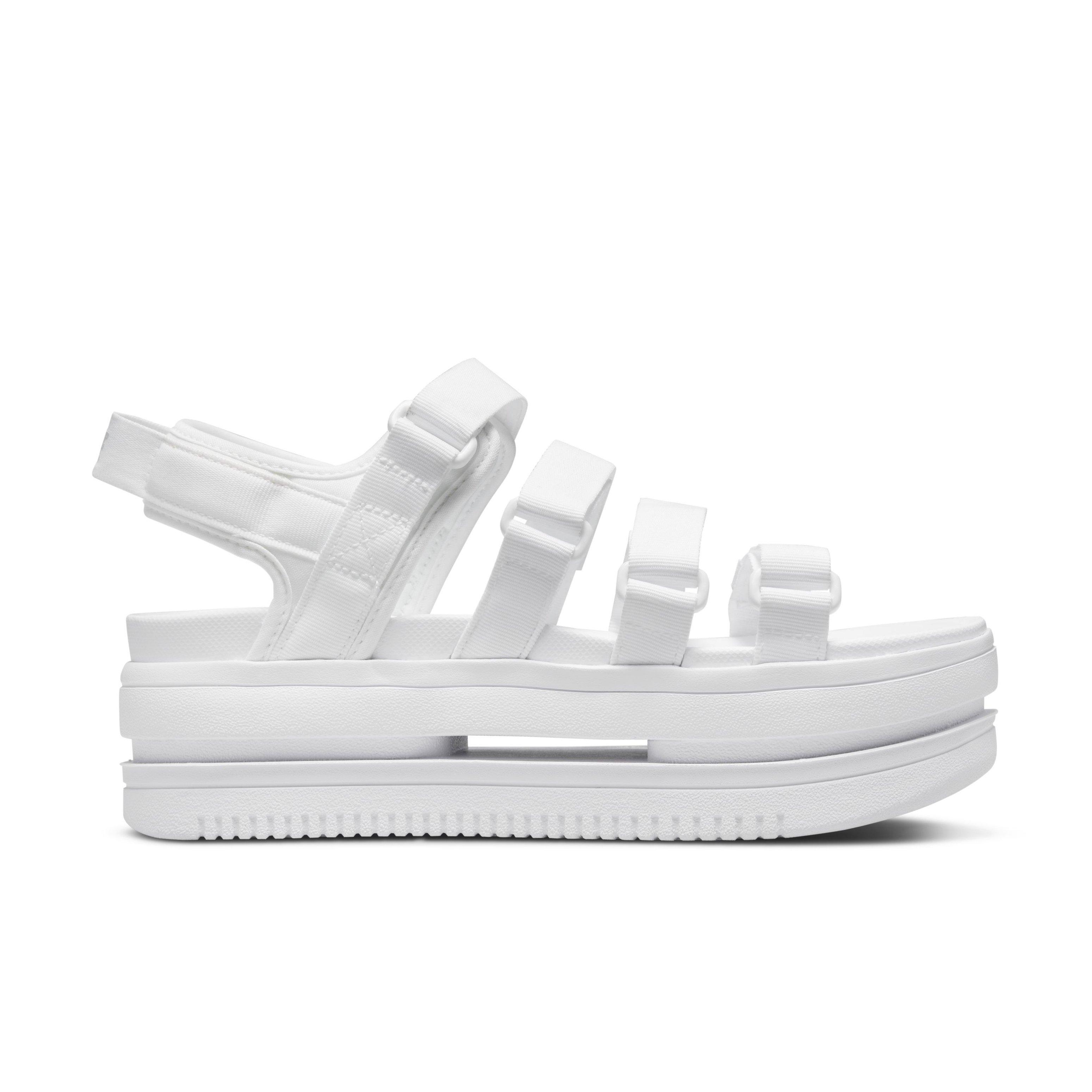 Nike Icon Classic "White/Pure Platinum/White" Women's Sandal - WHITE Thumbnail View 1