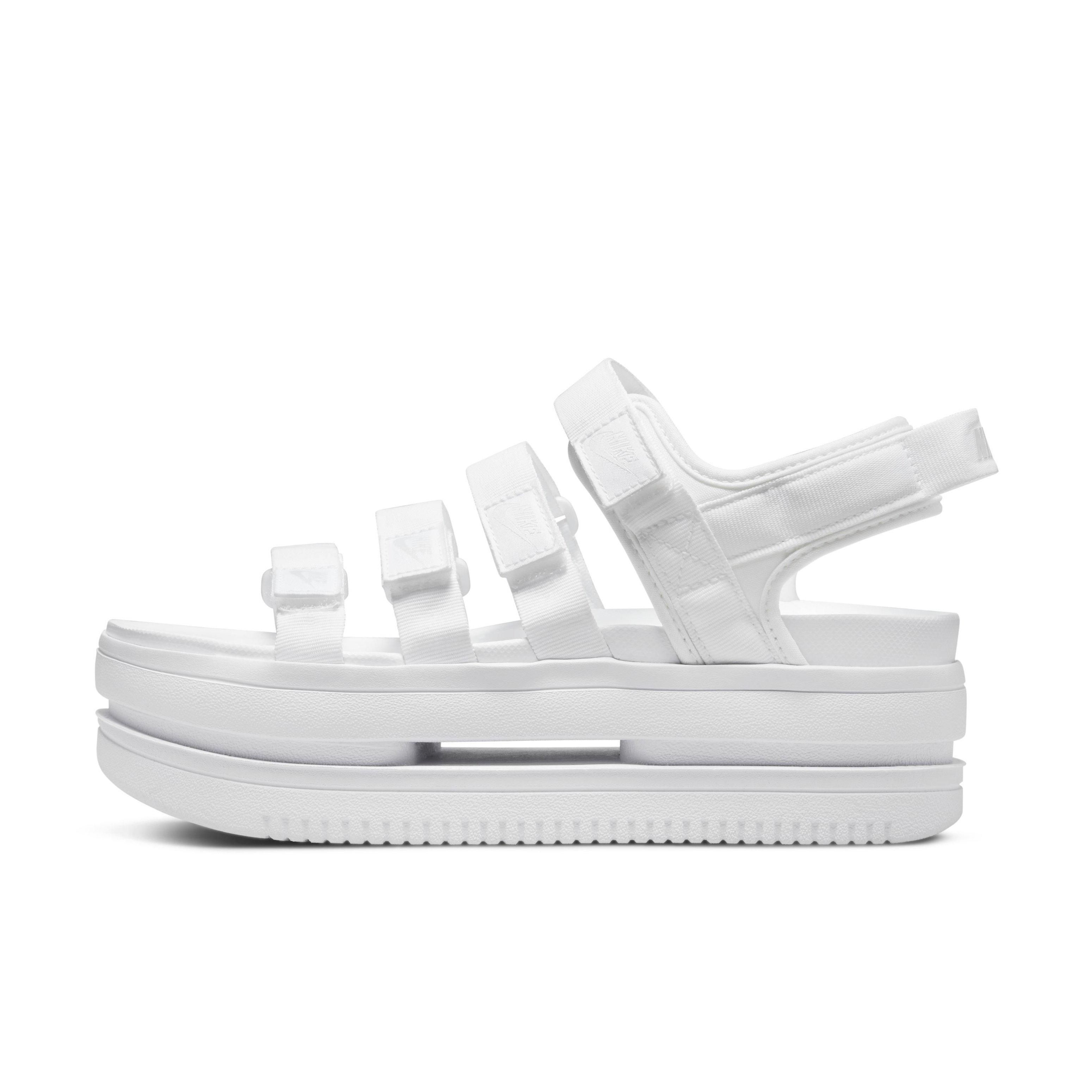 Nike Icon Classic "White/Pure Platinum/White" Women's Sandal - WHITE Thumbnail View 2