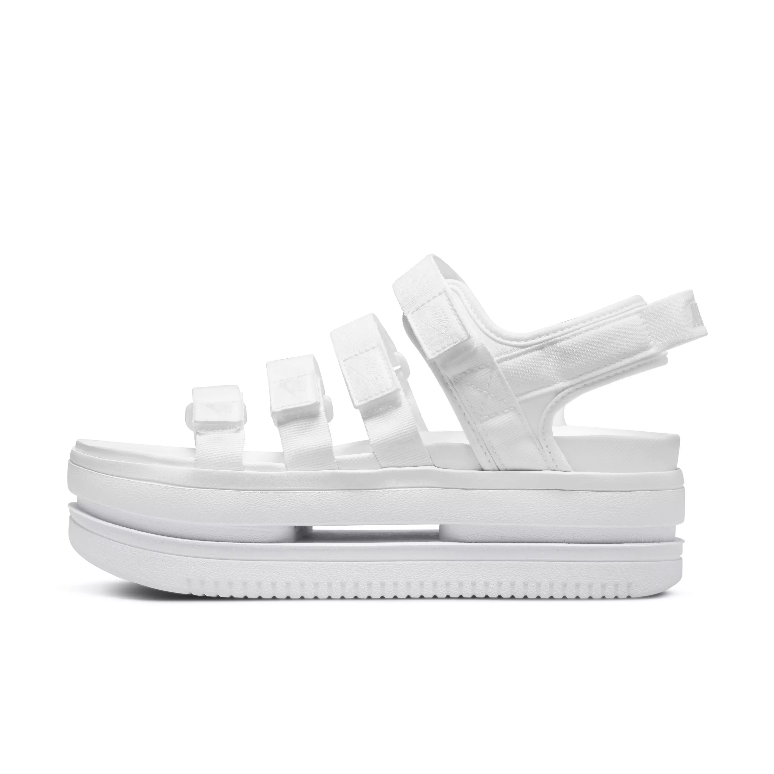 Nike Icon Classic "White/Pure Platinum/White" Women's Sandal - WHITE