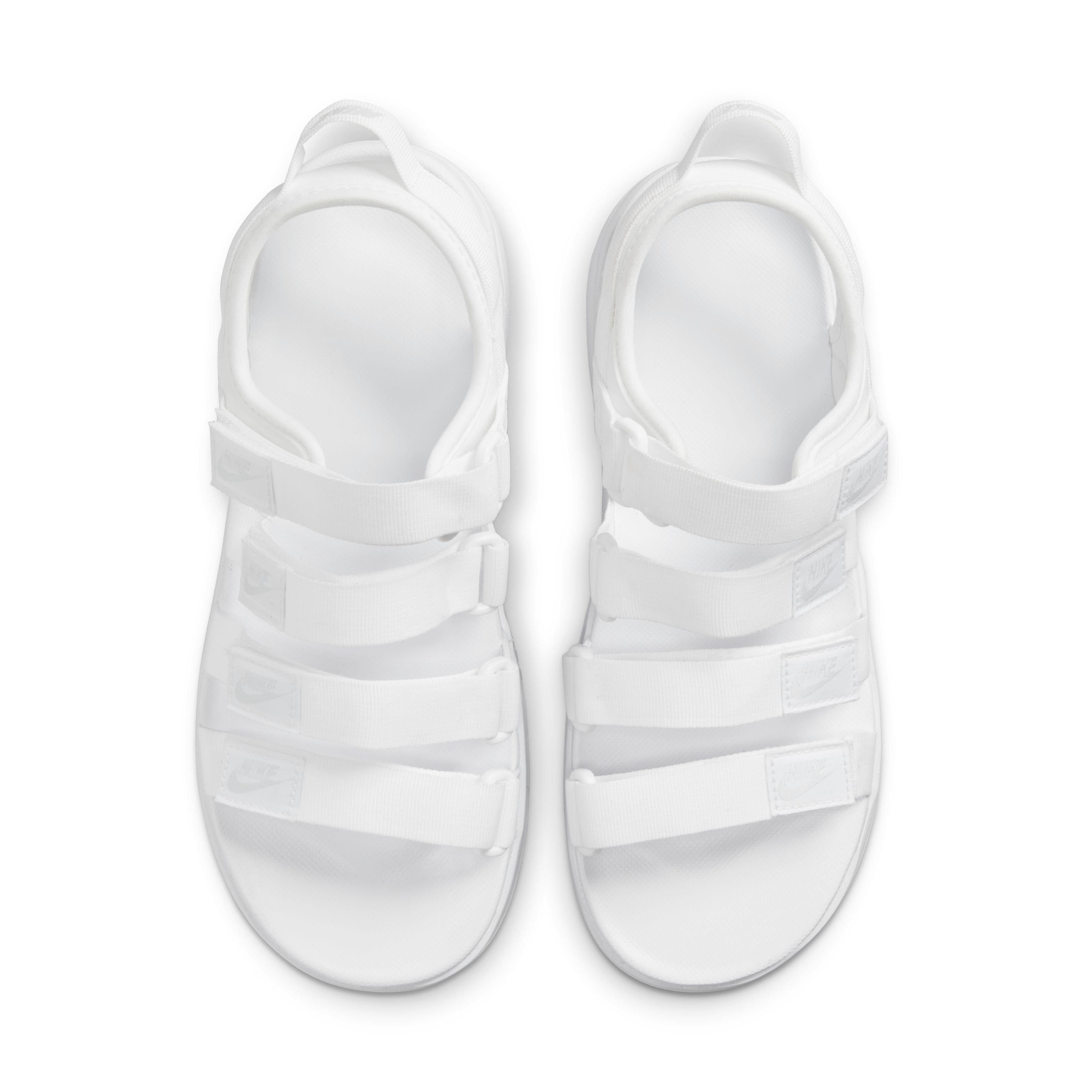 Nike Icon Classic "White/Pure Platinum/White" Women's Sandal - WHITE Thumbnail View 4