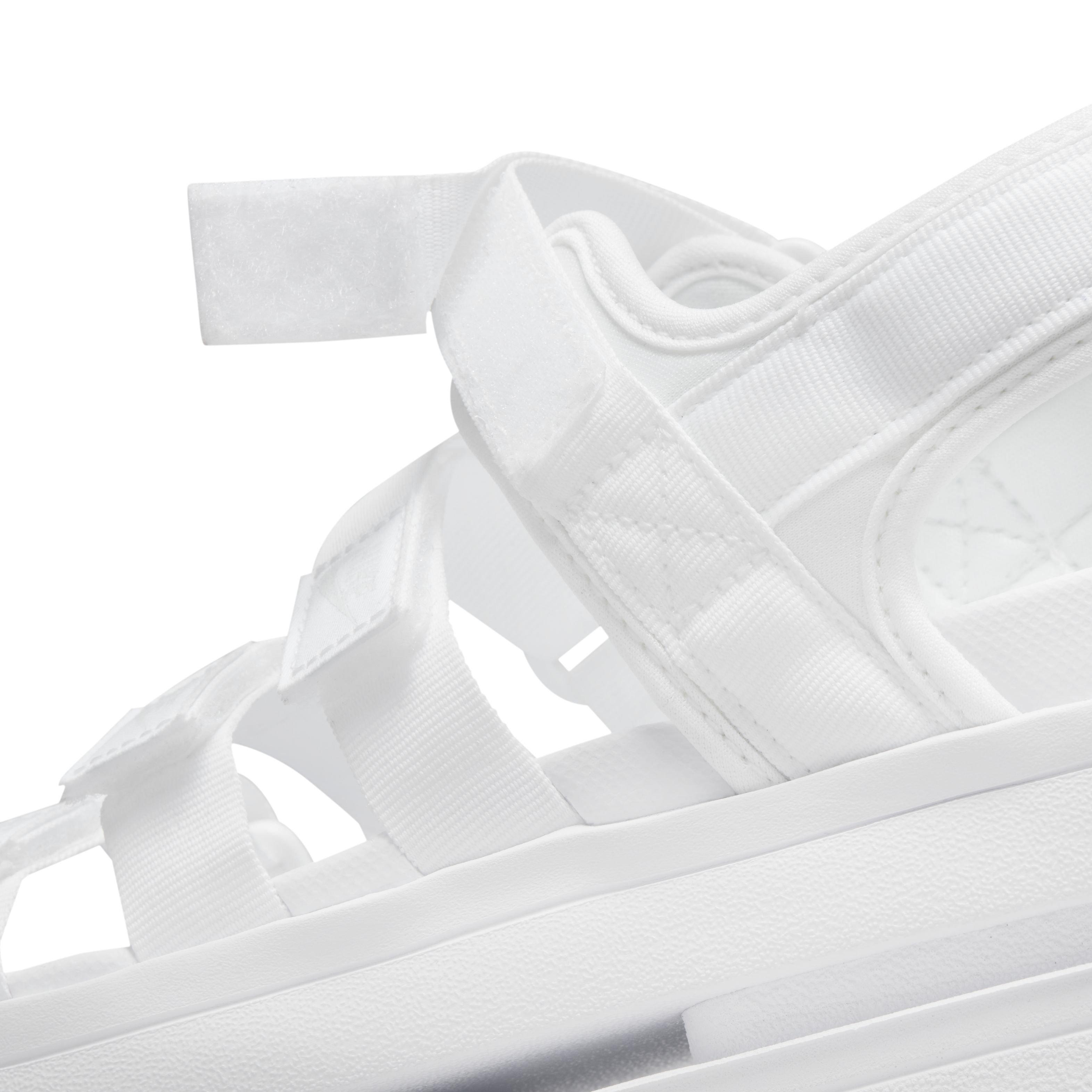 Nike Icon Classic "White/Pure Platinum/White" Women's Sandal - WHITE Thumbnail View 5