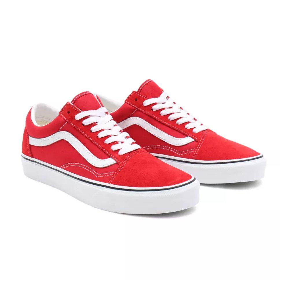 Vans Old Skool "Racing Red/True White" Unisex Shoe Hibbett | City Gear