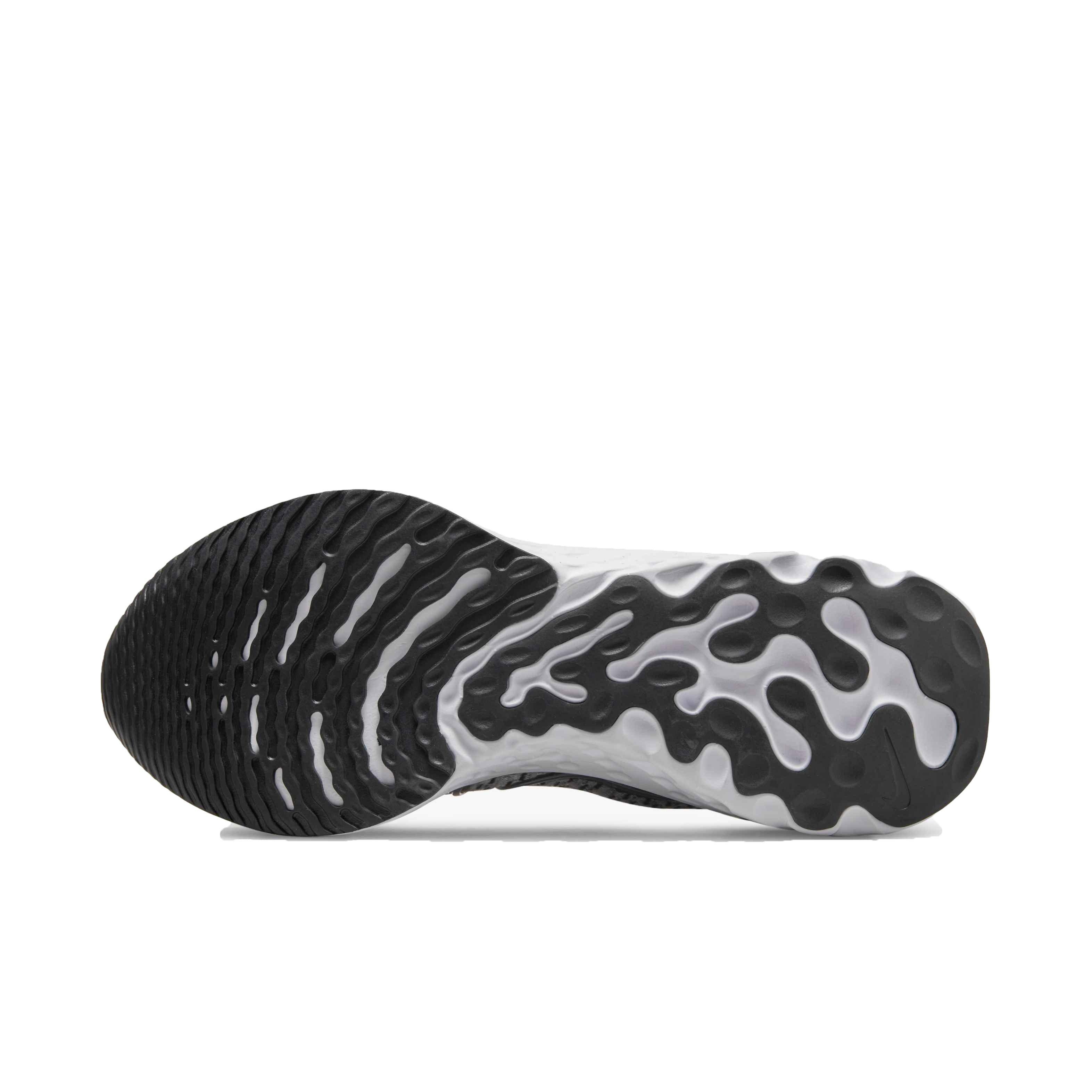 Nike React Infinity  3 "Black/Dark Smoke Grey/Grey Fog/White" Men's Running Shoe - BLACK/GREY Thumbnail View 6