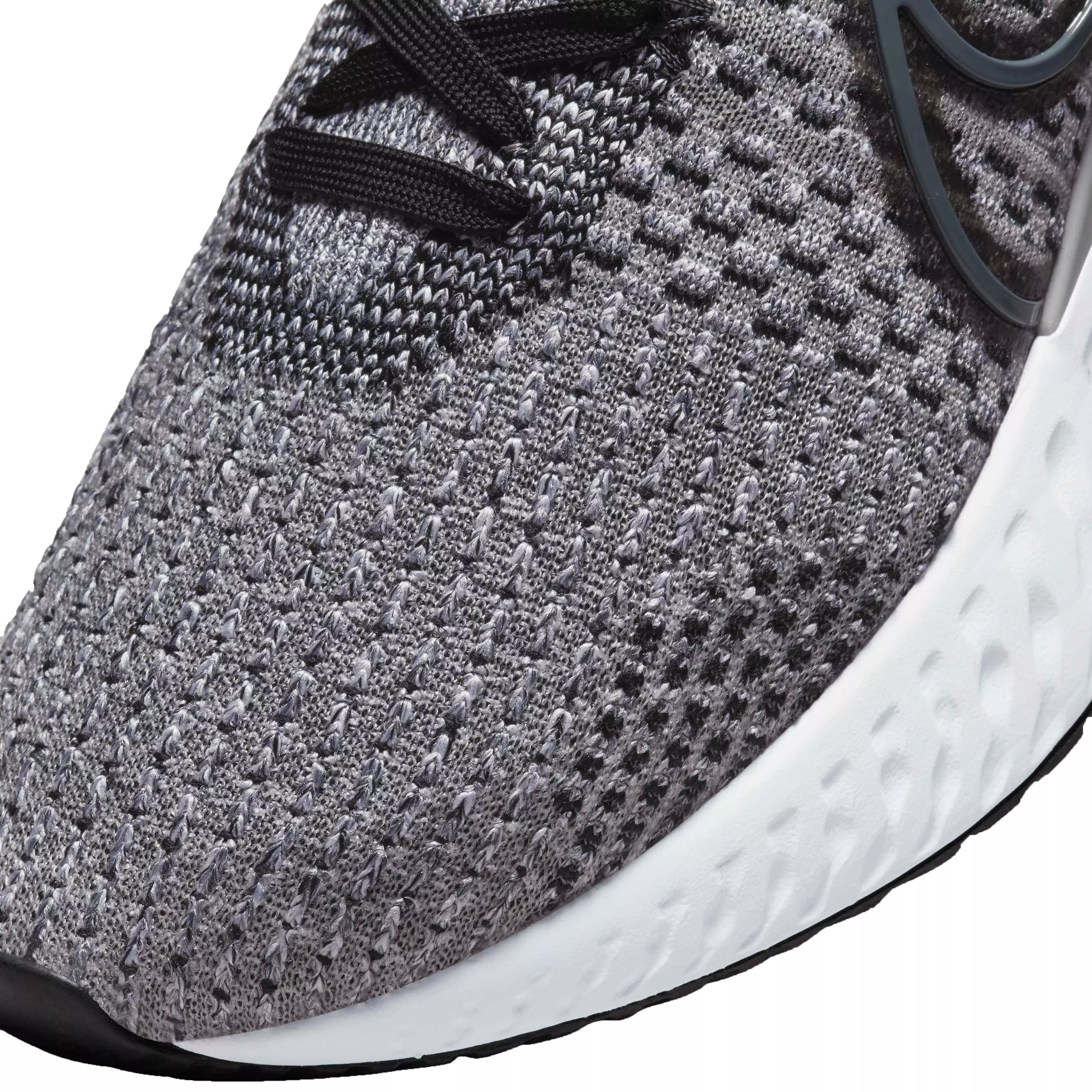 Nike React Infinity  3 "Black/Dark Smoke Grey/Grey Fog/White" Men's Running Shoe - BLACK/GREY