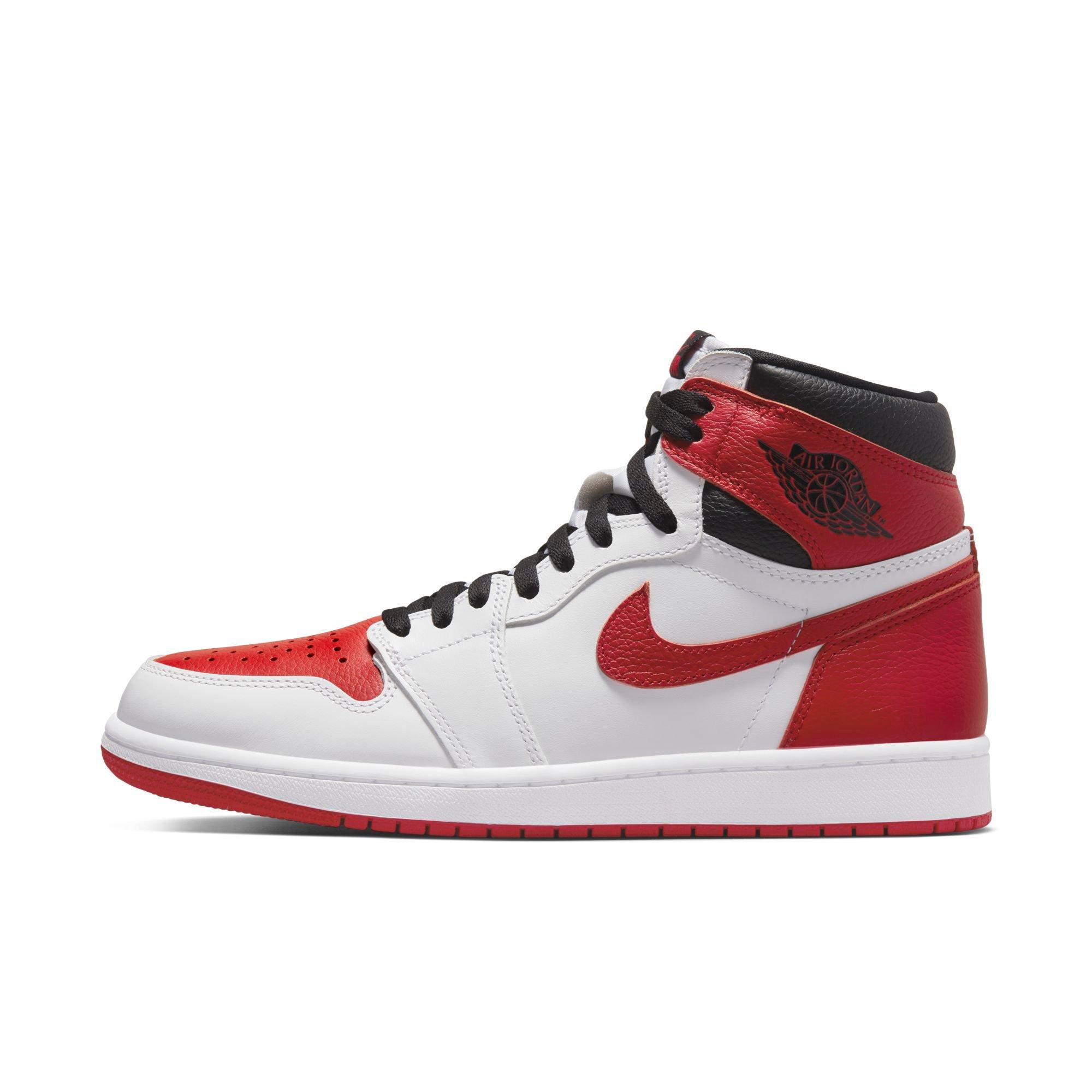 air jordan one red white