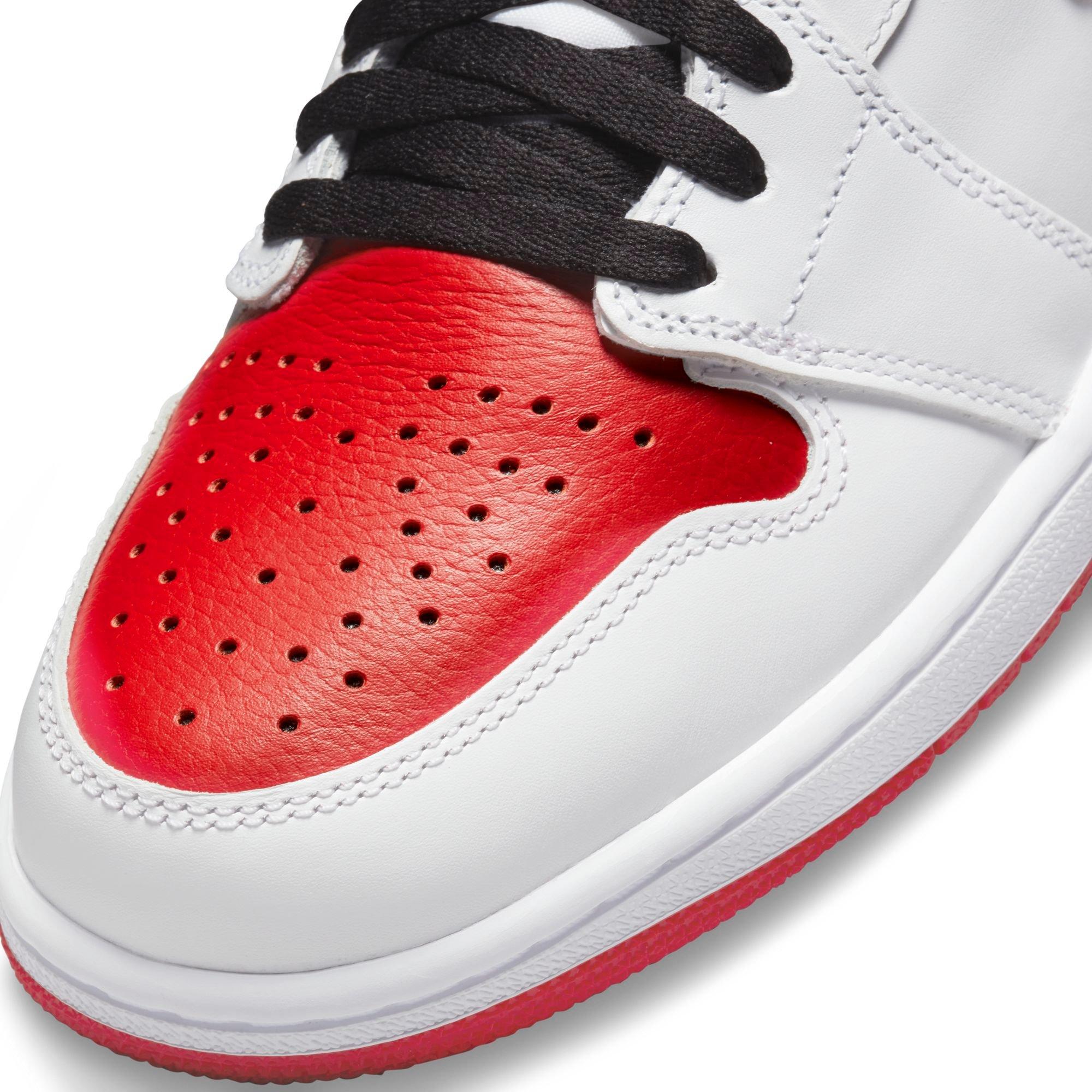 jordan 1 white red black