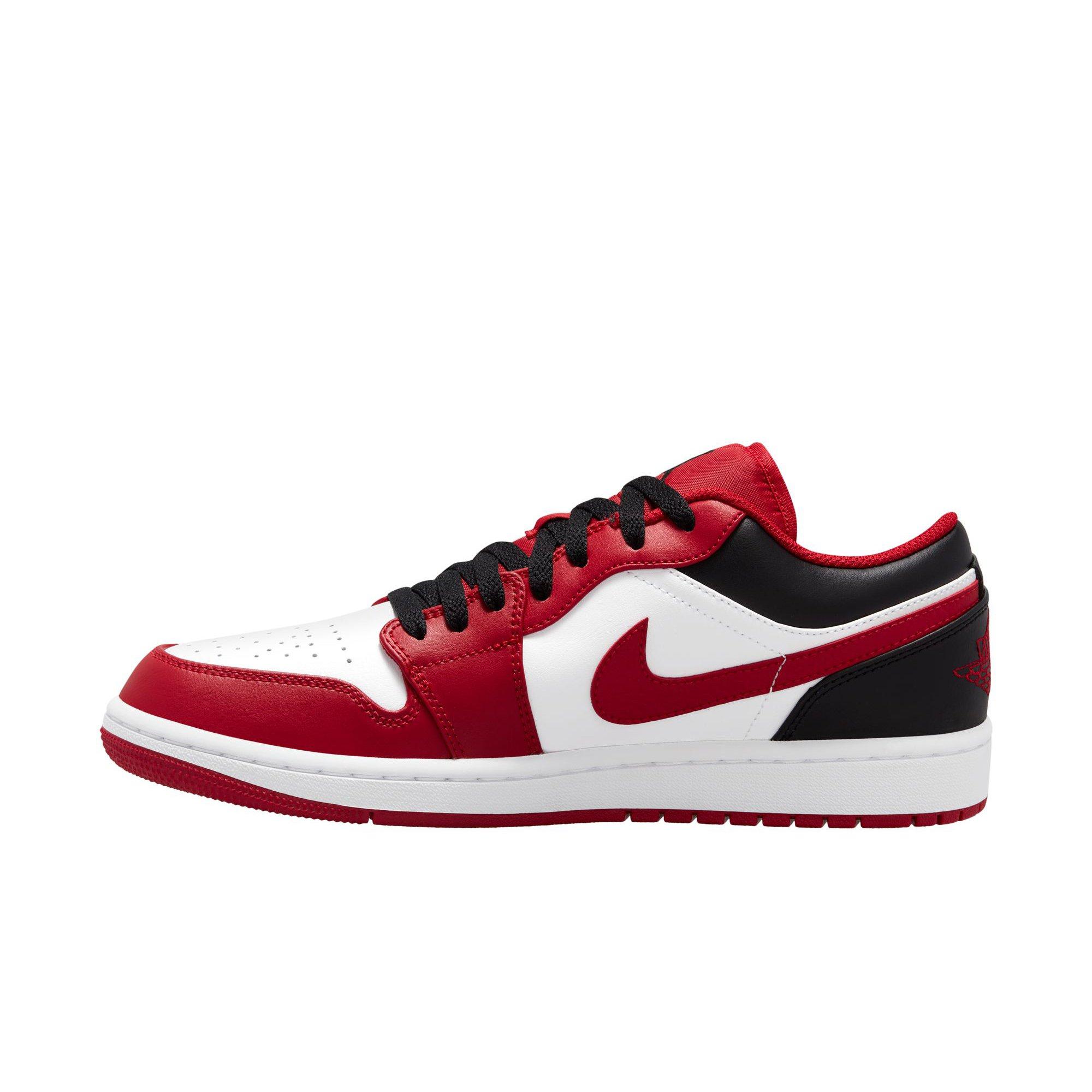 Jordan 1s red black and clearance white