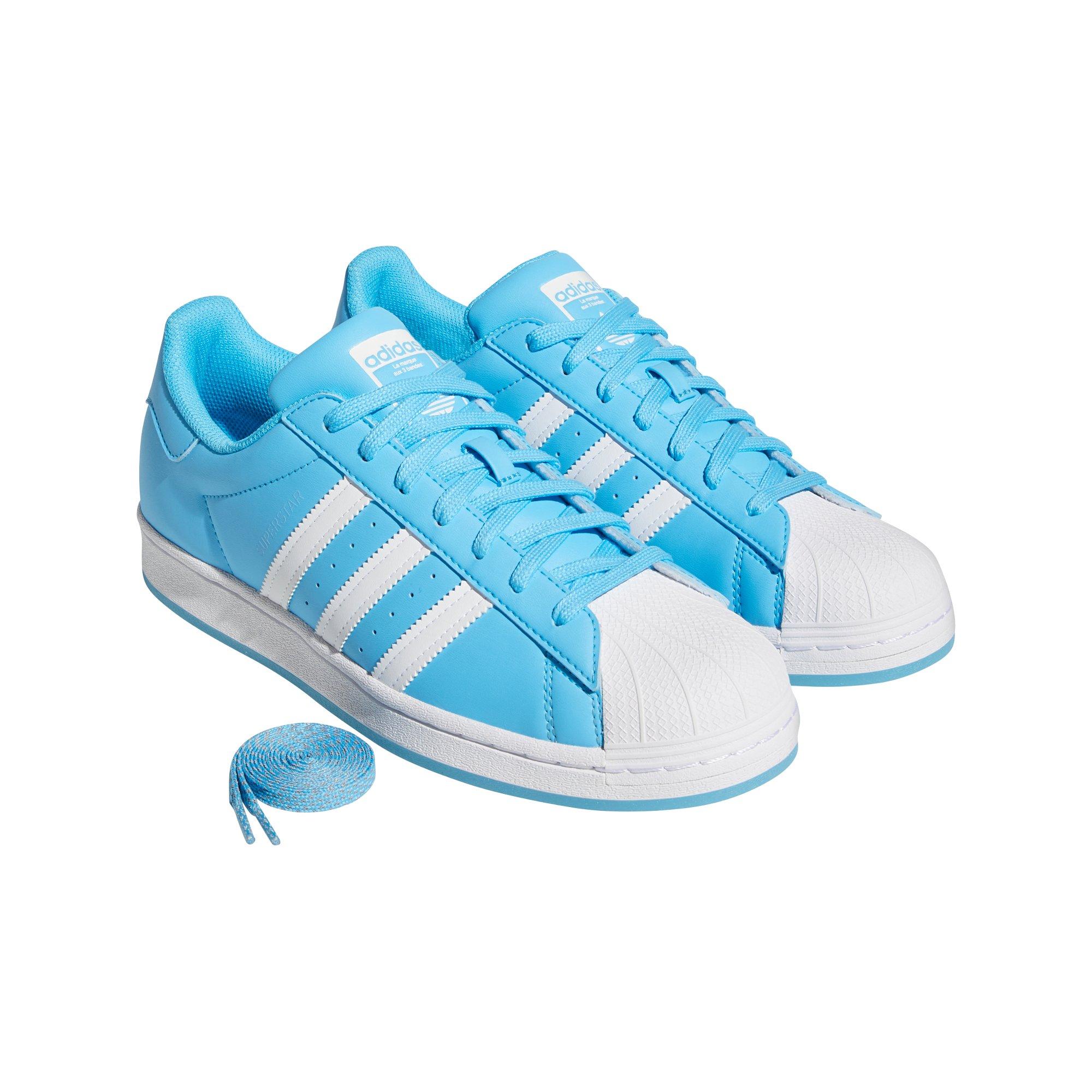 Adidas Originals Superstar Sky Rush White UNC Blue Sneakers GW1628 Mens Size