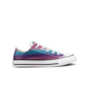 Ladies Converse black rainbow shoes size 8.5, very unique and hard