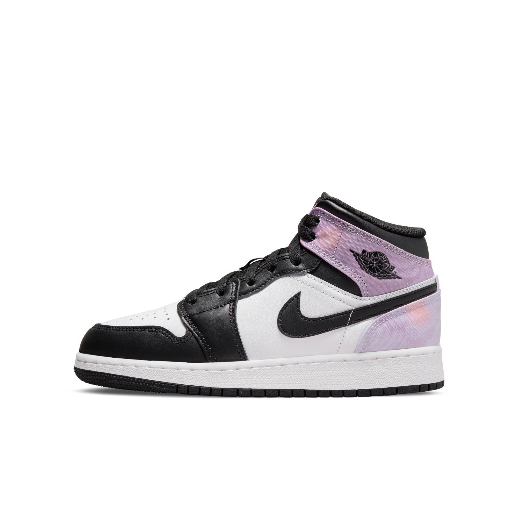 Jordan 1 purple store white black