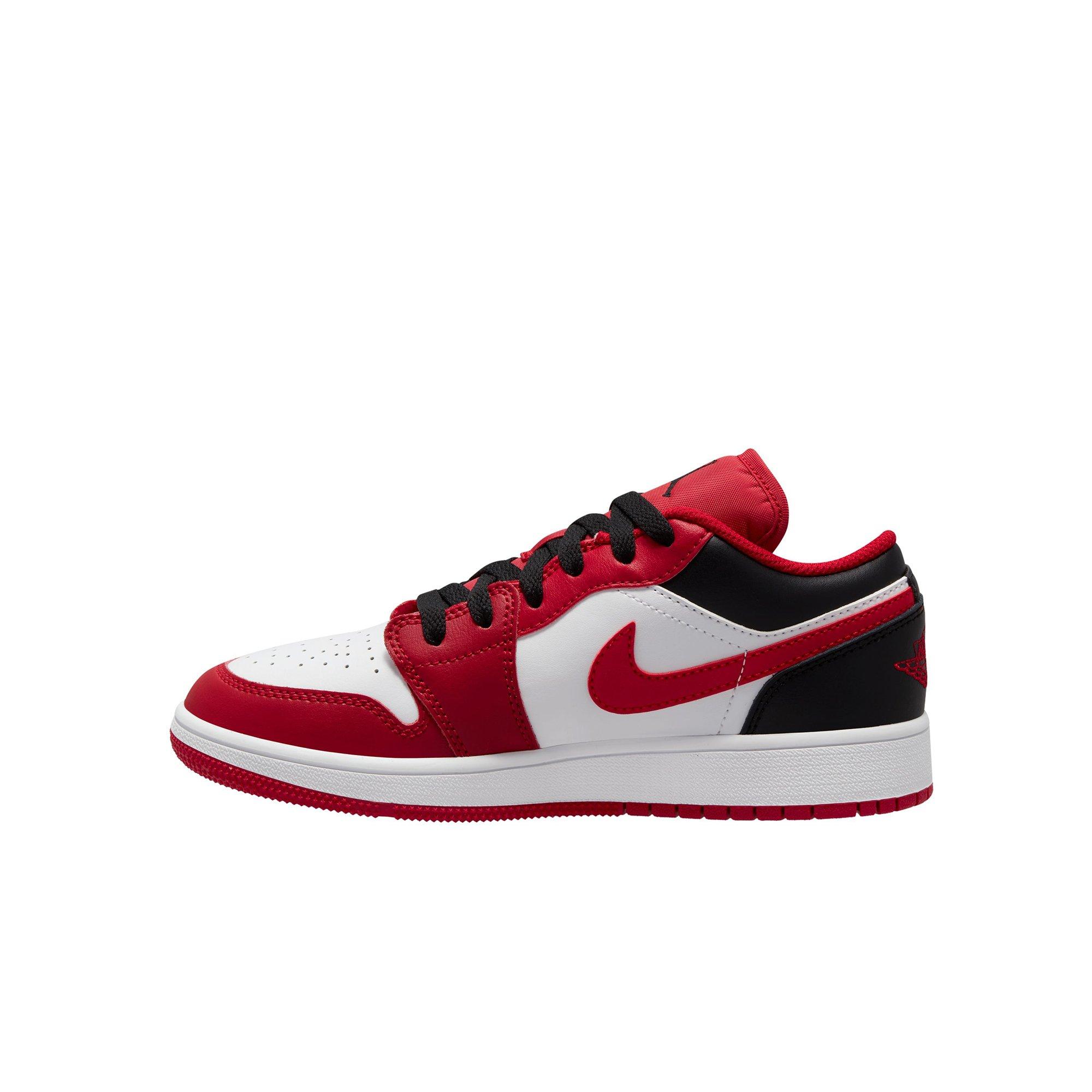 Jordan one basse online rouge