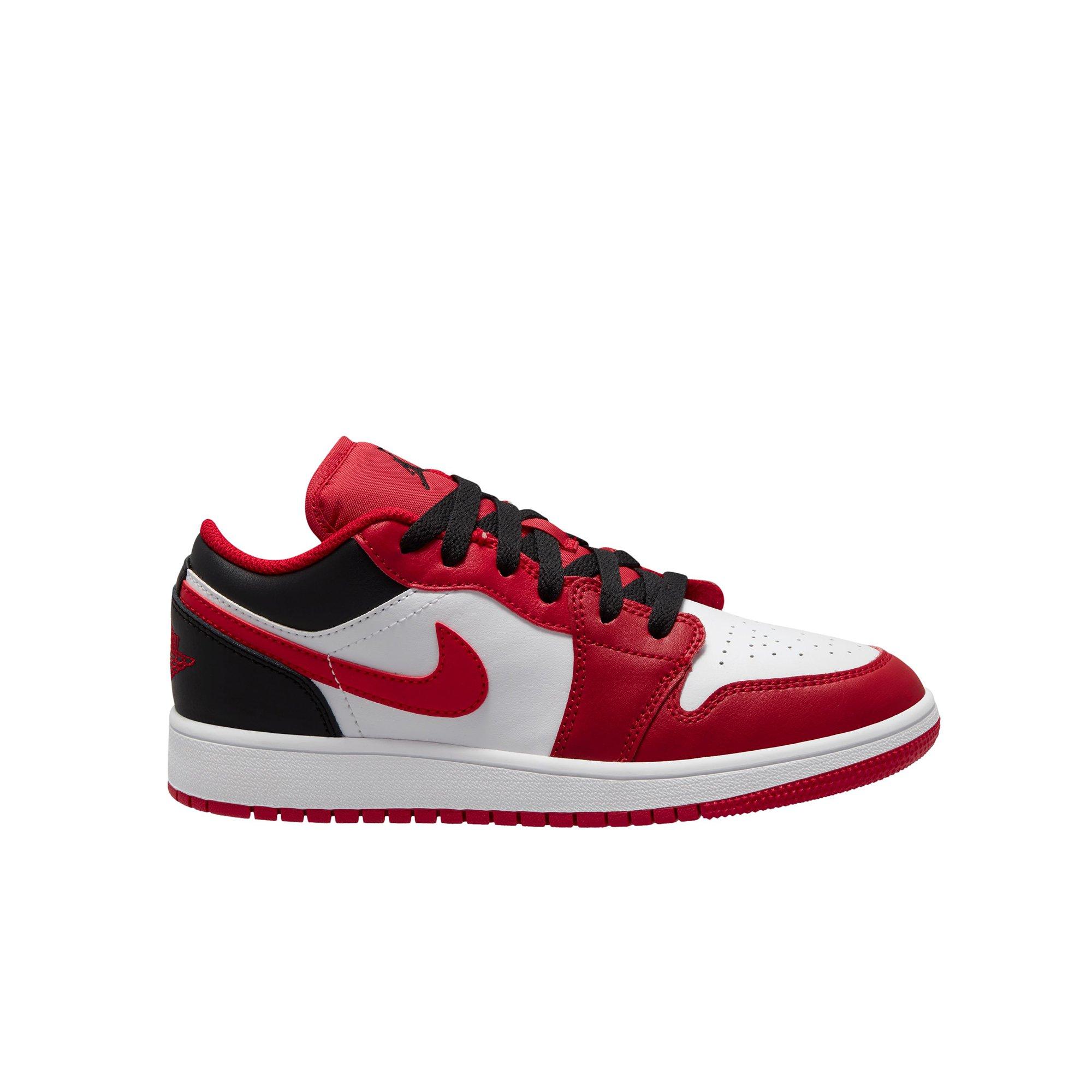 jordan 1 black white gym red