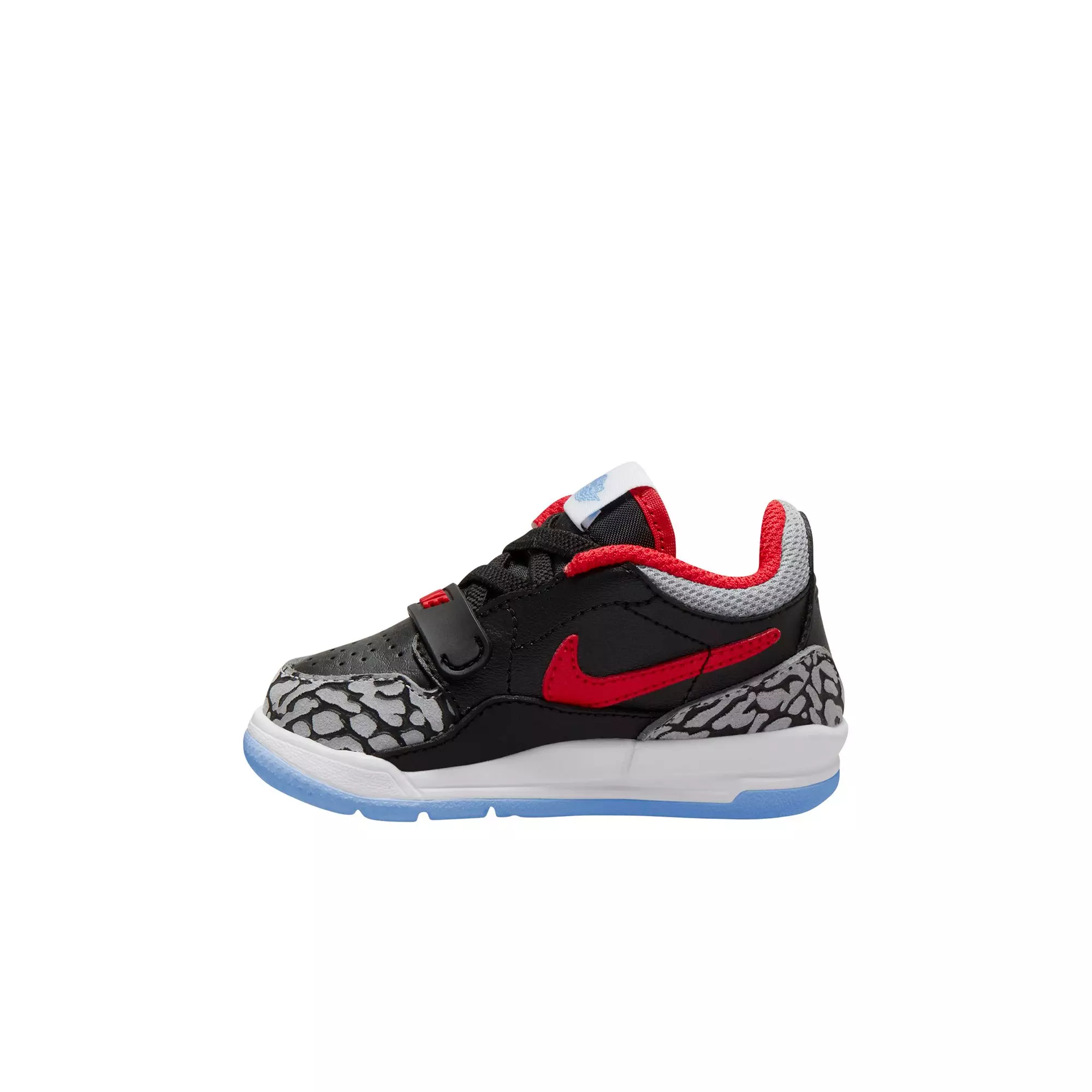 Jordan Legacy 312 Low "Black/Wolf Grey/Valor Blue/Red" Toddler Boys' Shoe - BLACK/RED/BLUE