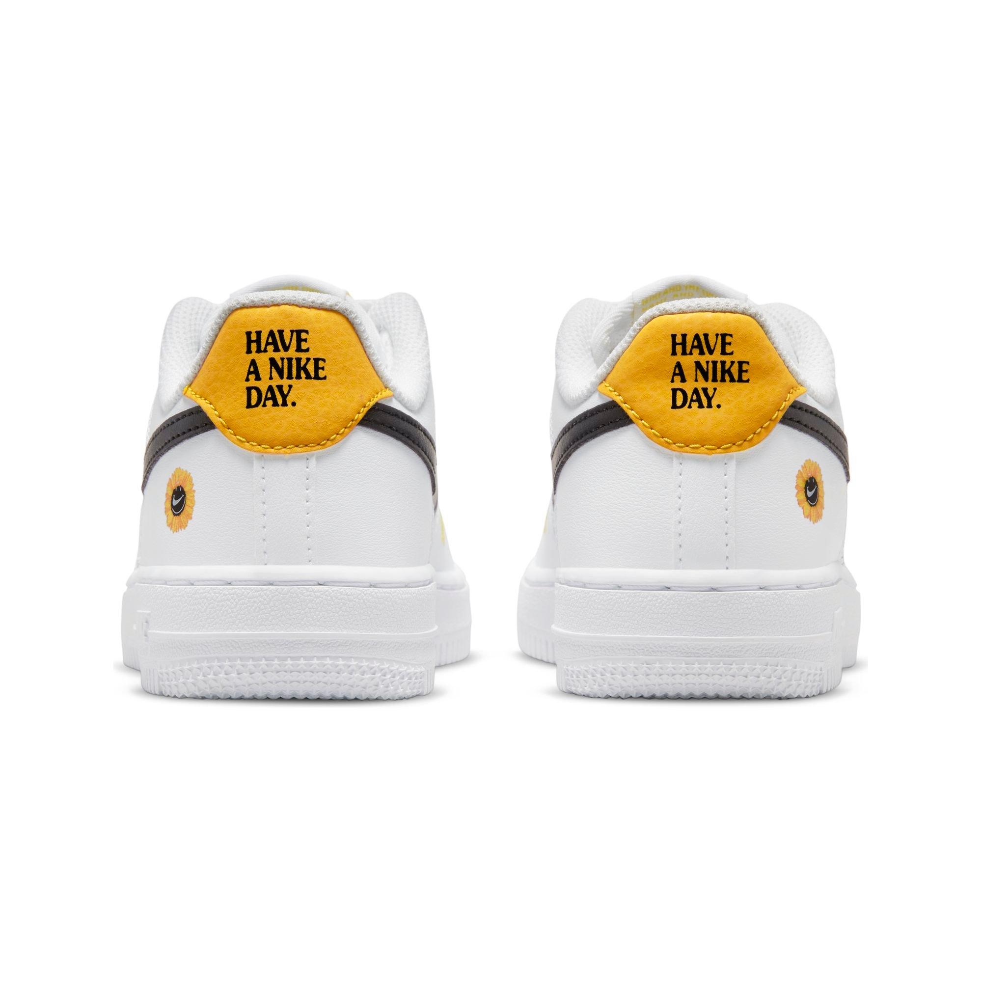 Nike Kids Air Force 1 LV8 (Big Kid) (White/Black/Dark Sulfur) Boy's Shoes -  ShopStyle