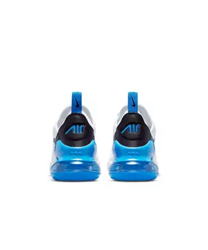 Nike Air Max 270 White/Black/Photo Blue Grade School Boys' Shoe - Hibbett