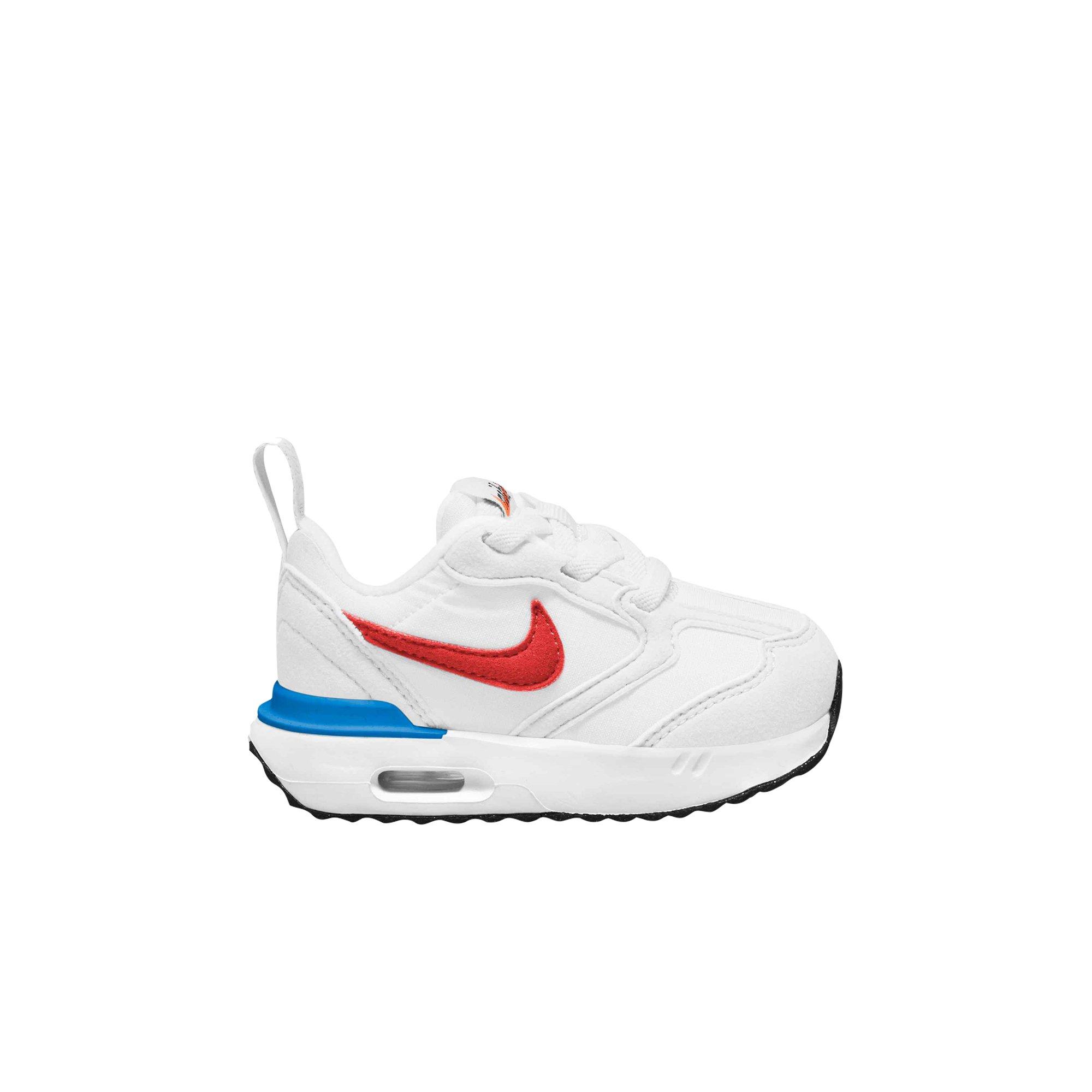 Nike Air Max Dawn White/Red/Photo Blue/Black Men's Shoe - Hibbett