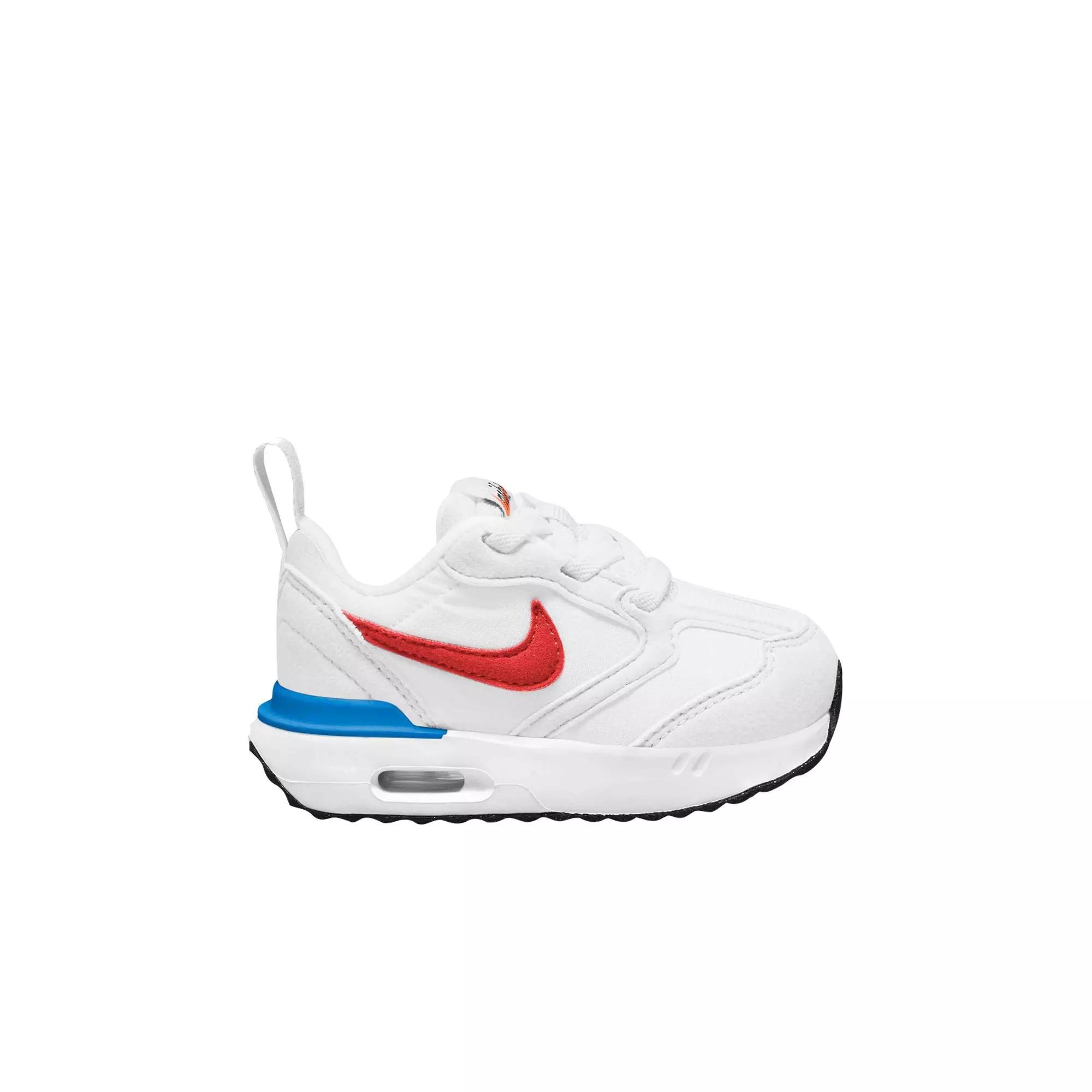Nike Air Max Dawn "White/Red/Photo Blue/Black" Toddler Boys' Shoe - WHITE/RED/BLUE
