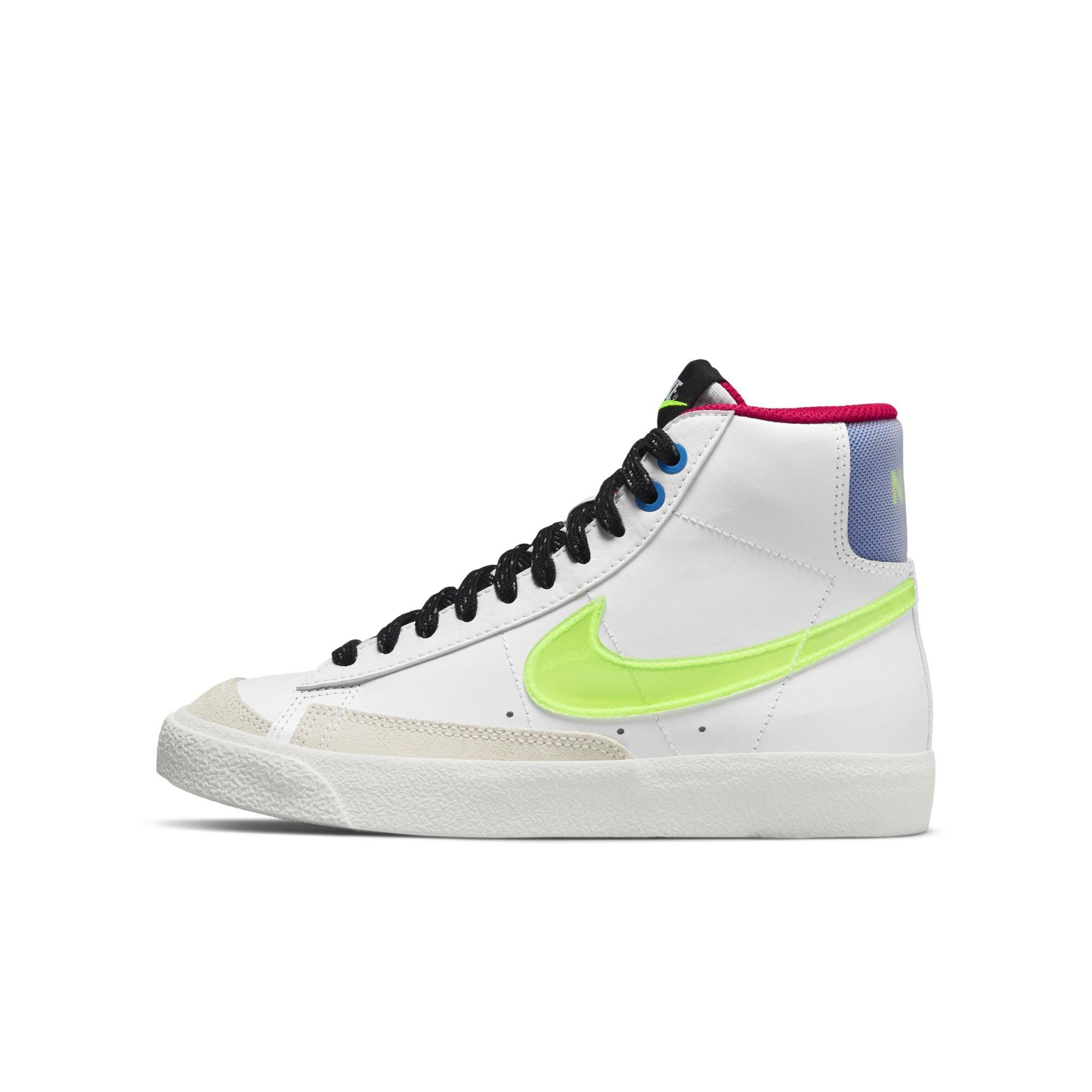 nike blazer mid '77 white/hyper royal