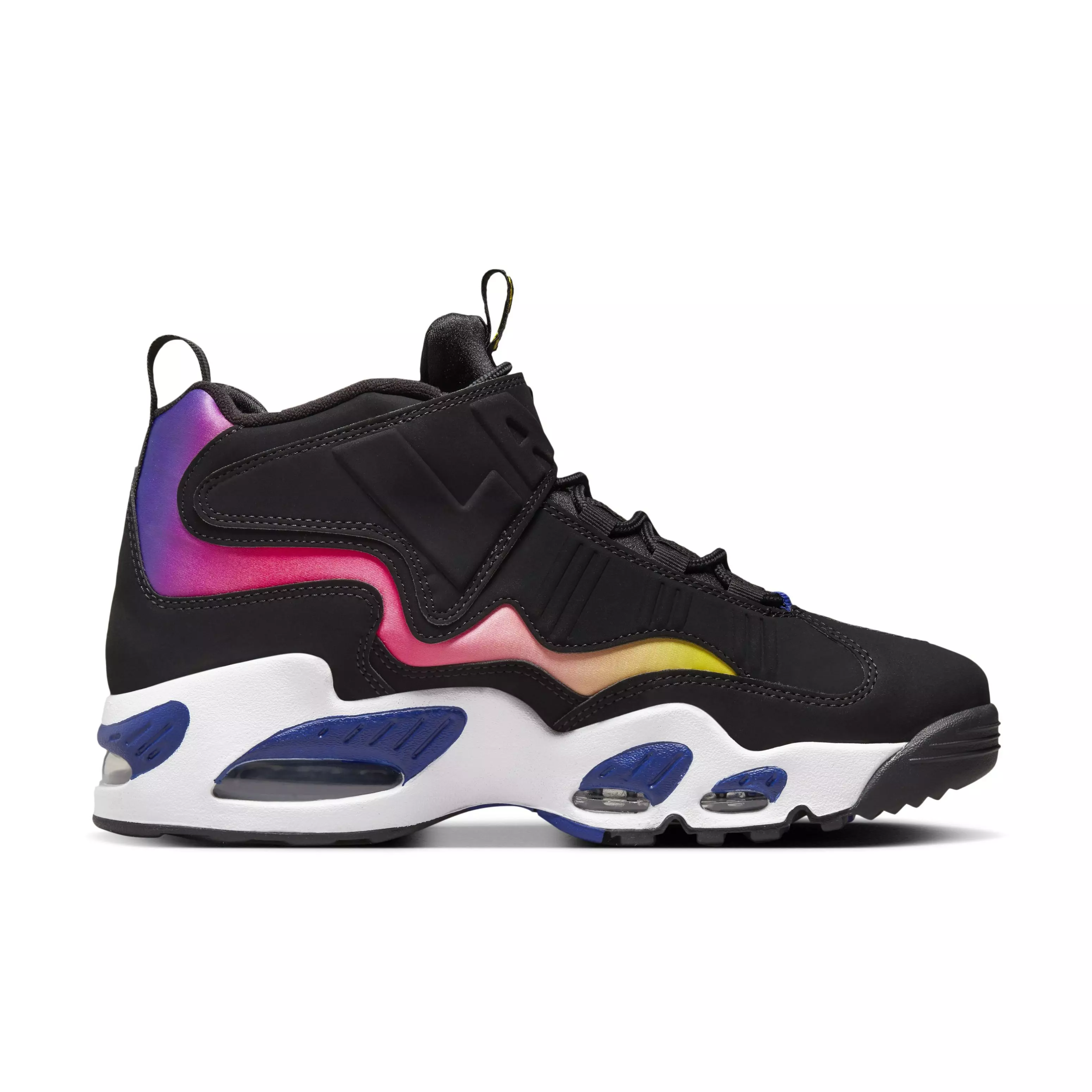 Nike Air Griffey Max 1 "Black/Concord/Yellow Strike/Concord" Men's Shoe - BLACK/PURPLE