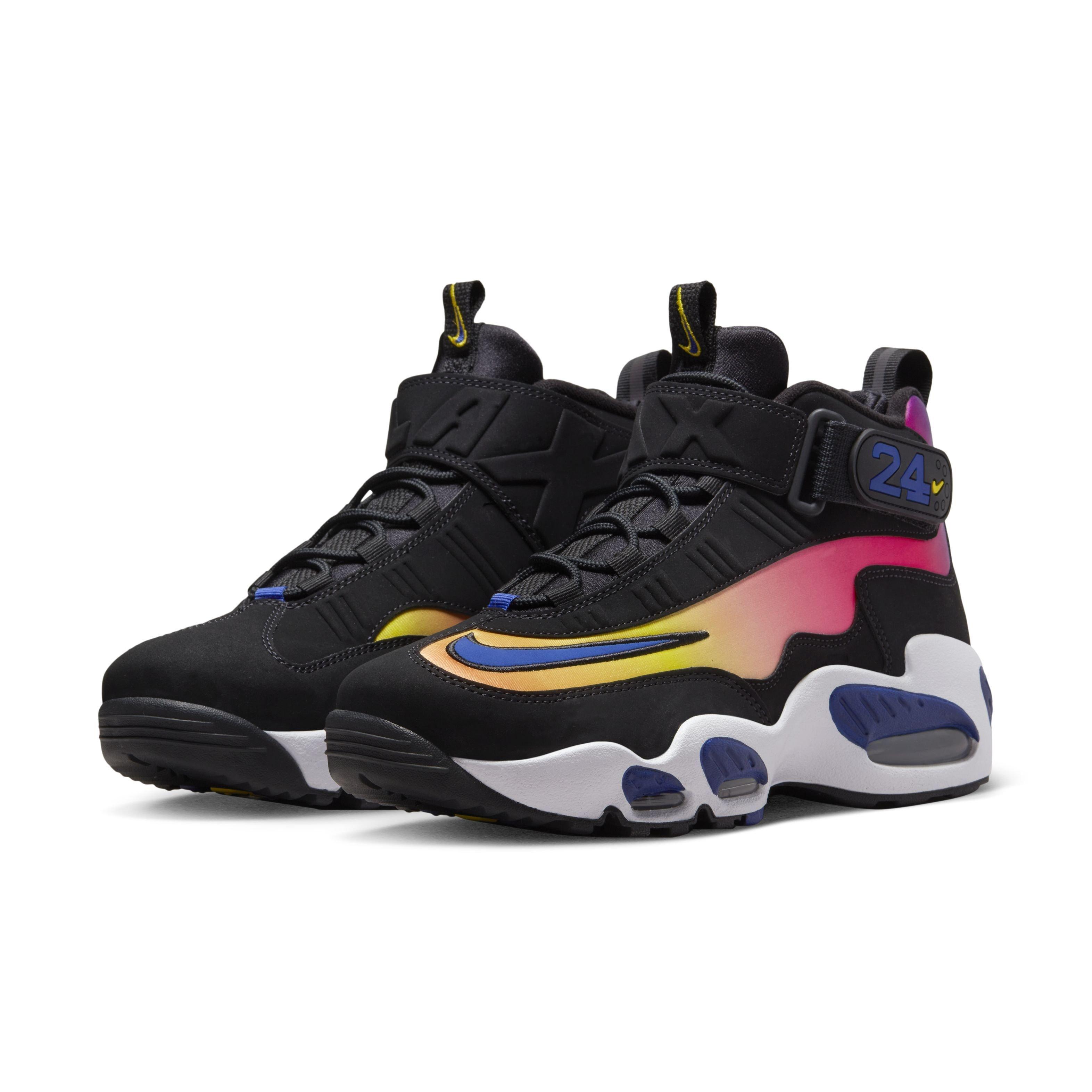 Nike Men's Air Griffey Max 1 Los Angeles Shoes - Black / Concord / Yel —  Just For Sports