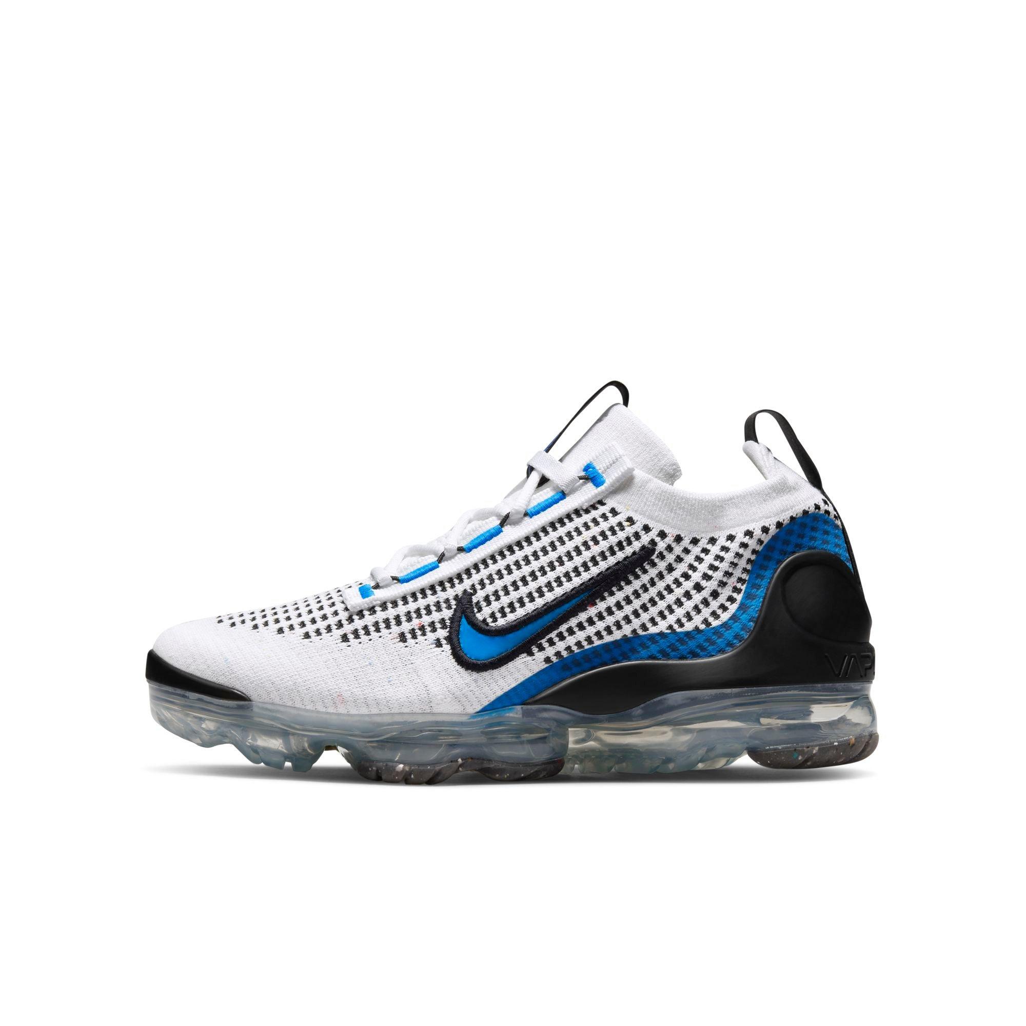 Nike air vapormax blue cheap white