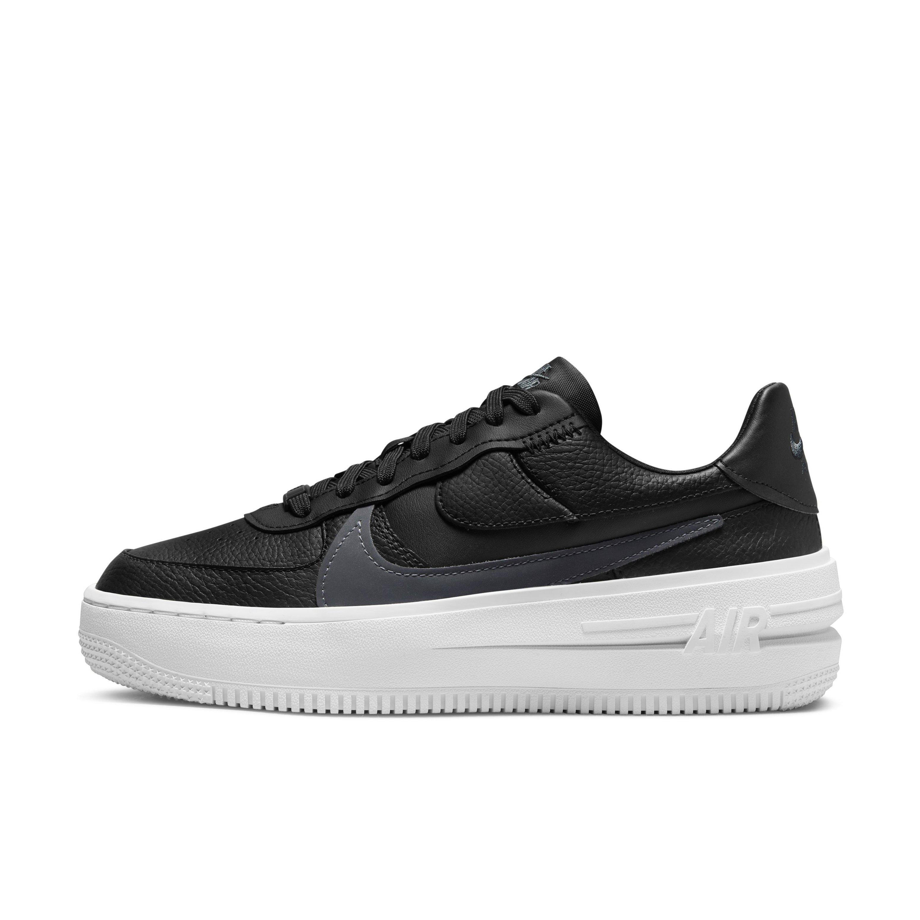 Nike Air Force 1 PLT.AF.ORM "Black/Anthracite/White/Black" Women's Shoe - BLACK/BLACK/WHITE Thumbnail View 2