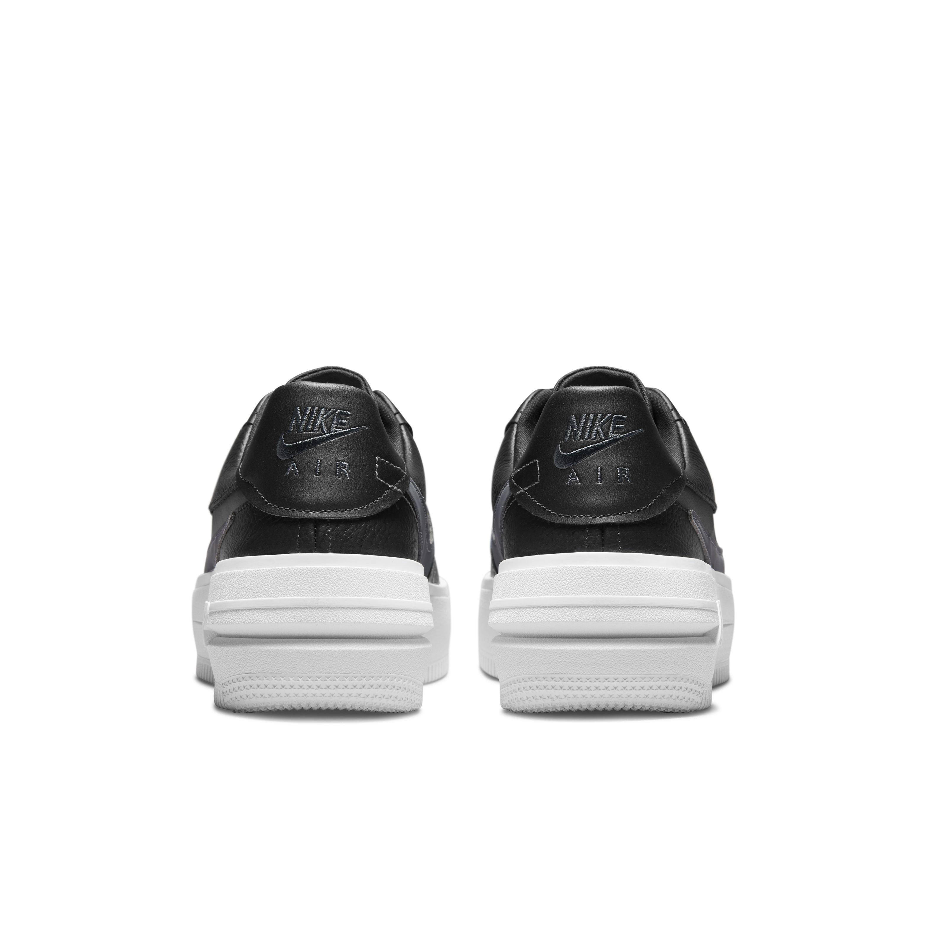 Nike Air Force 1 PLT.AF.ORM "Black/Anthracite/White/Black" Women's Shoe - BLACK/BLACK/WHITE Thumbnail View 5