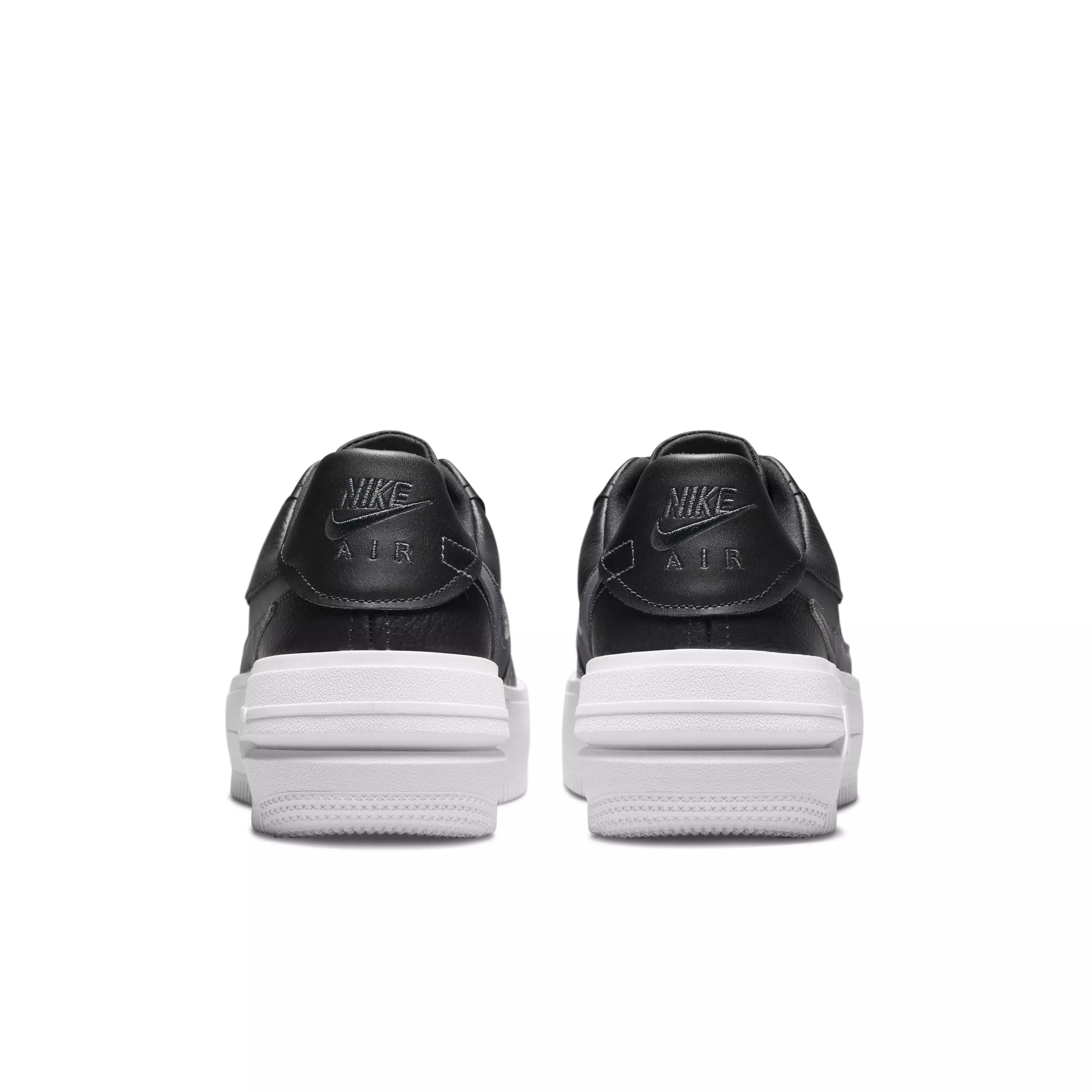 Nike Air Force 1 PLT.AF.ORM "Black/Anthracite/White/Black" Women's Shoe - BLACK/BLACK/WHITE