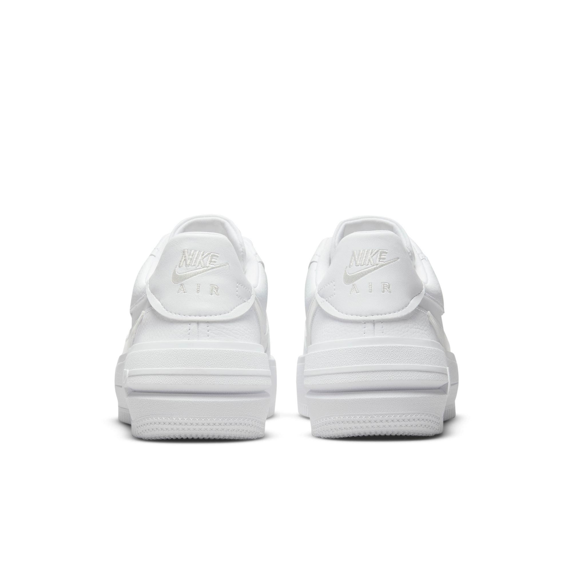 Nike Air Force 1 PLT.AF.ORM Sneaker in Pale Ivory/White/Brown at Nordstrom, Size 5